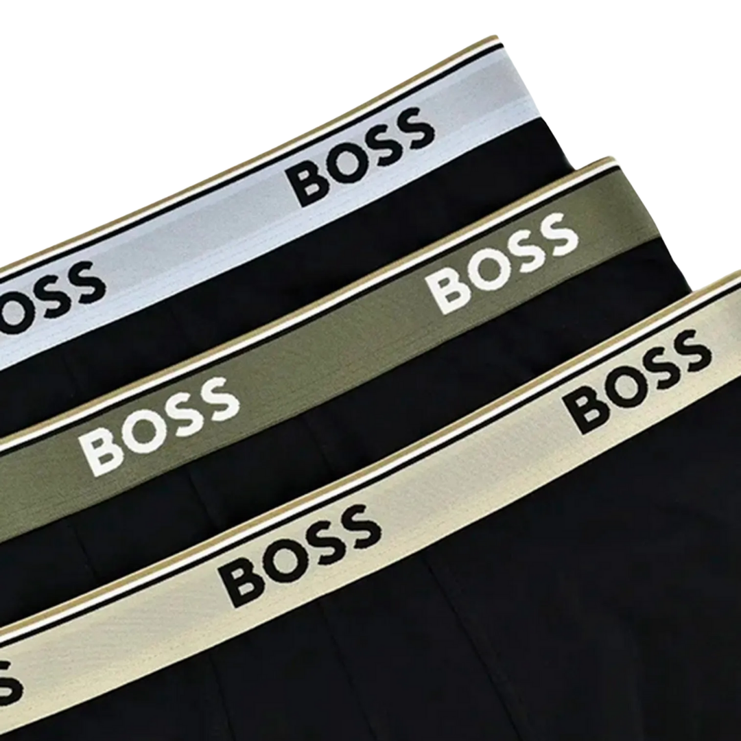 Kit 3 Cuecas Boxer BOSS Classic