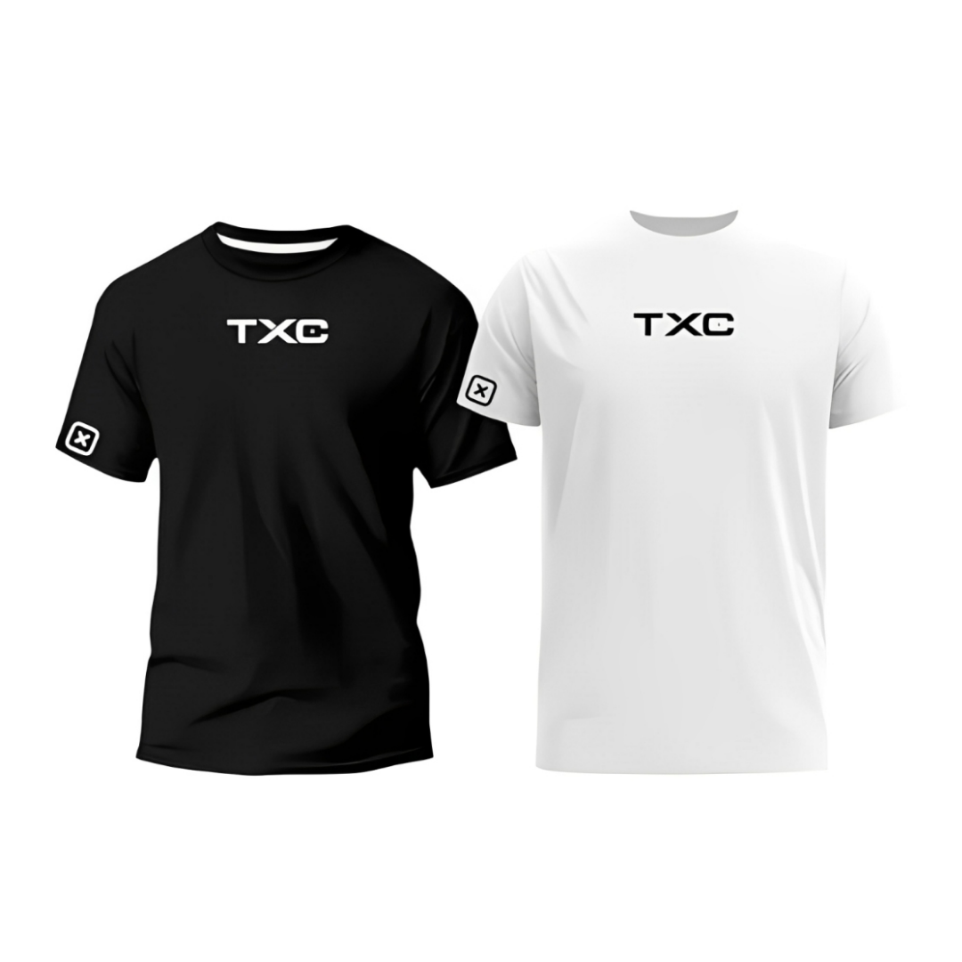 Kit TXC Urban – Camisetas Preta e Branca