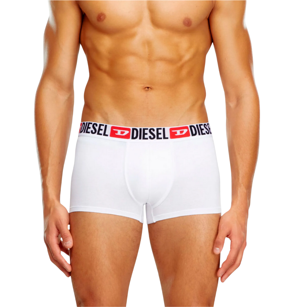 Kit 3 Cuecas Boxer Diesel White Edition