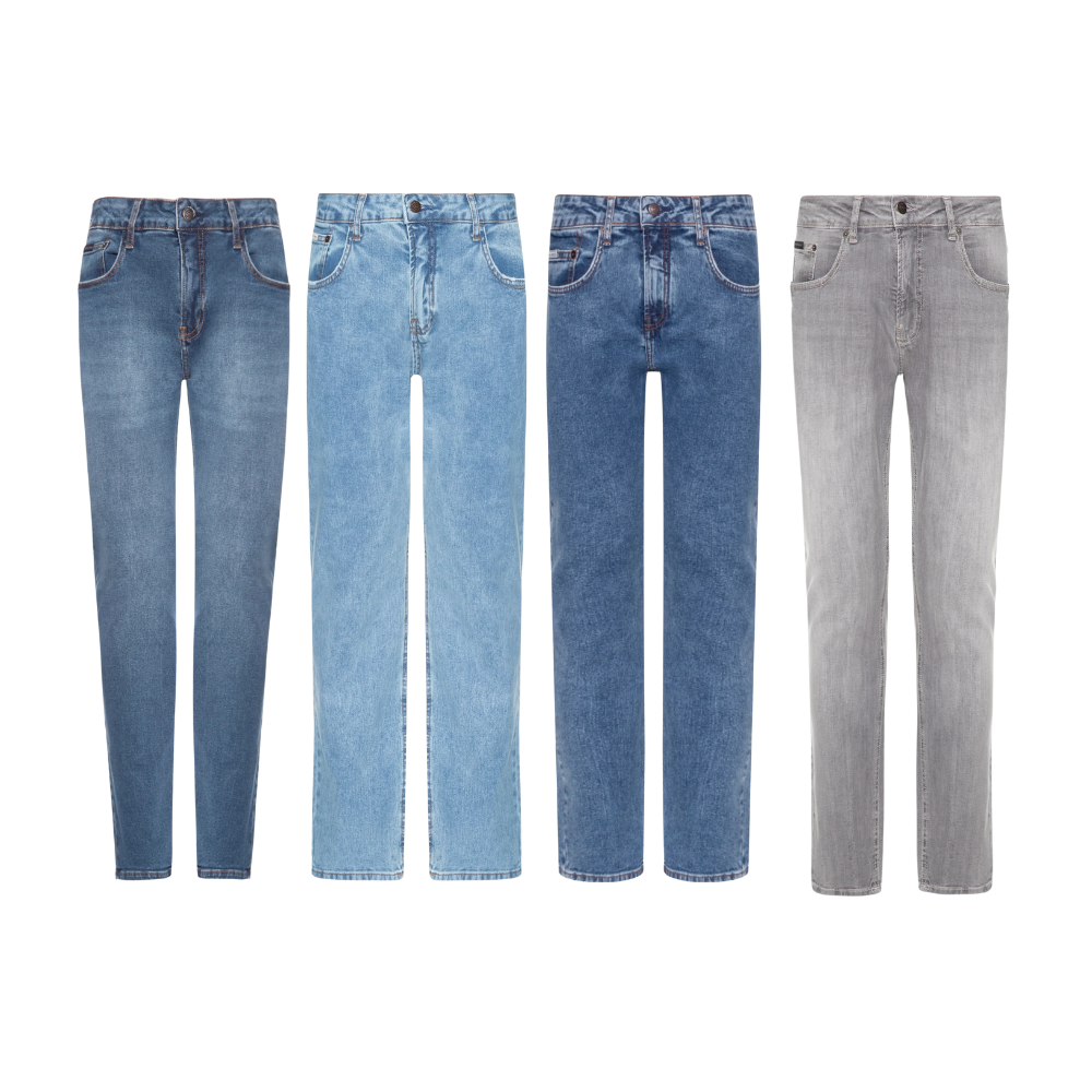 Kit 4 Calças Jeans Calvin Klein - Masculino