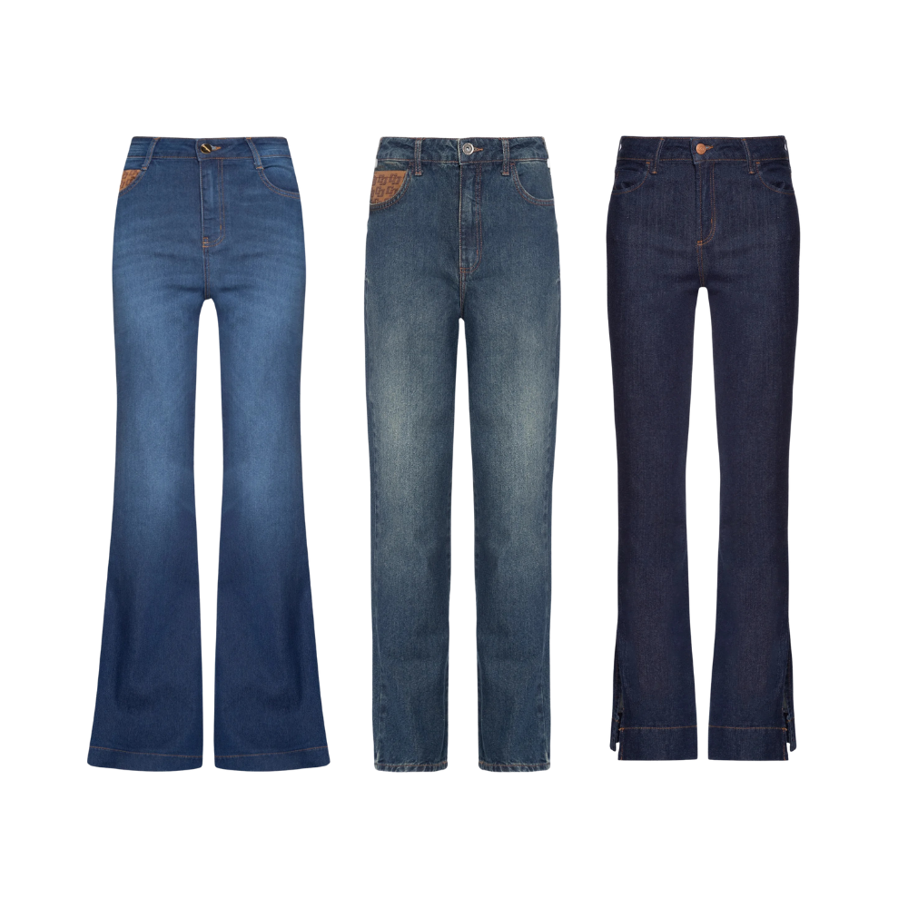 Kit 3 Calças Colcci - Feminina