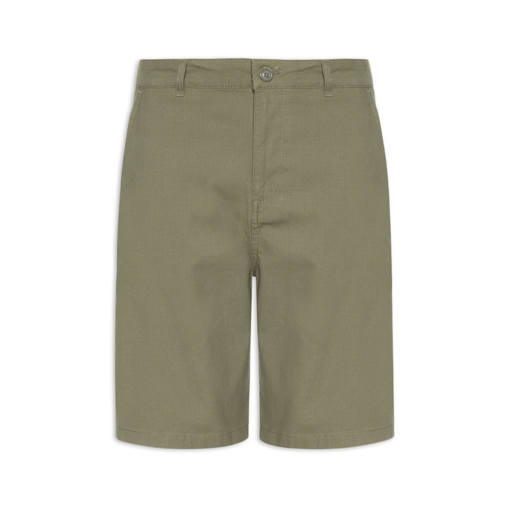 Bermuda Masculina Sarja 1/2 Elástico - Verde