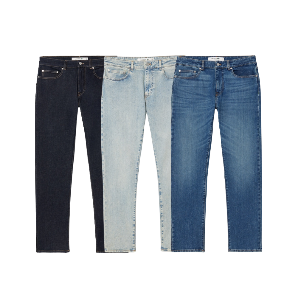 Kit 3 Calças Jeans – Lacoste