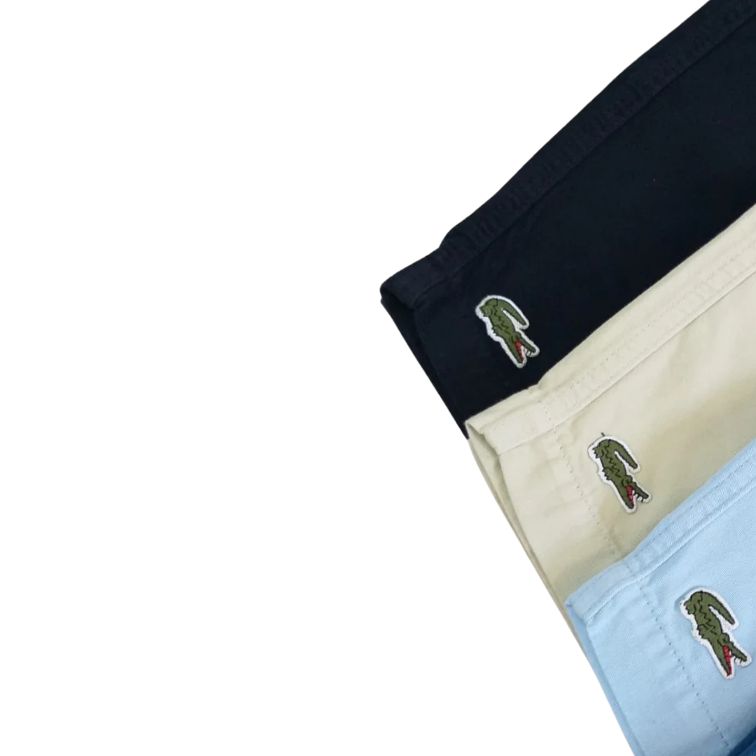 Kit 4 Bermudas Lacoste – Cores Elegantes