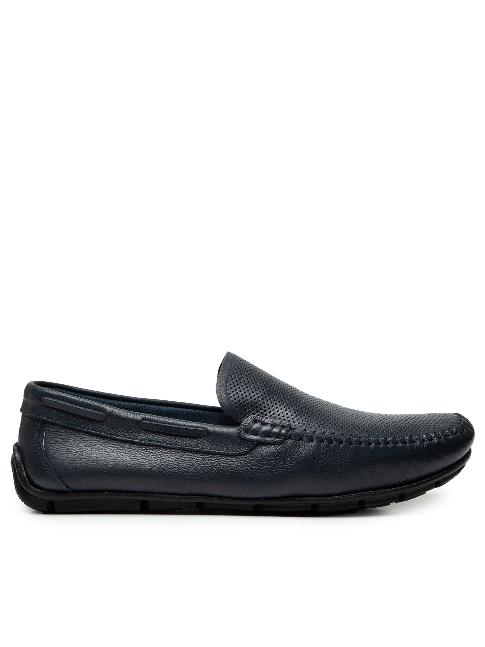 Sapato Masculino Mocassim Couro Penny Loafer - Marrom