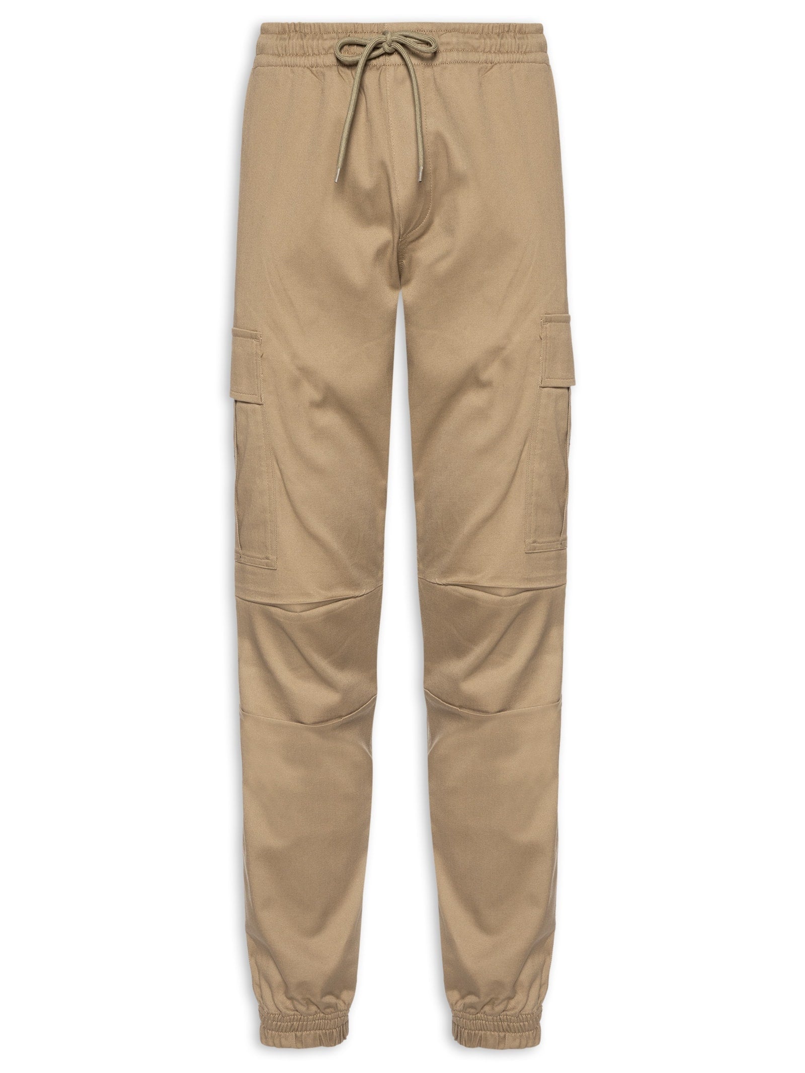 Calça Masculina Tech Cargo Relaxed Fit - Bege