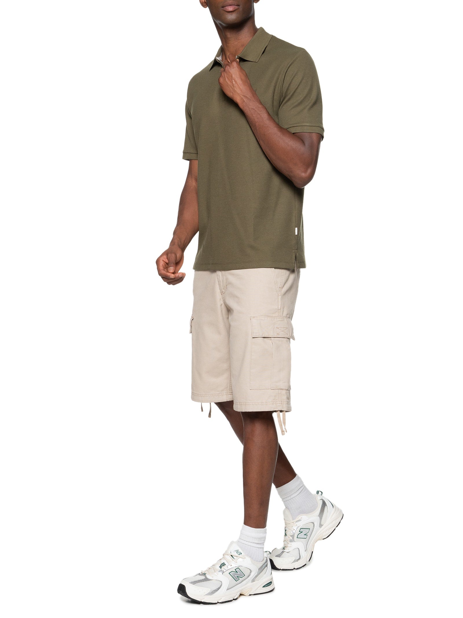 Short Masculino Cargo Regular Fit - Preto - Imagem 2