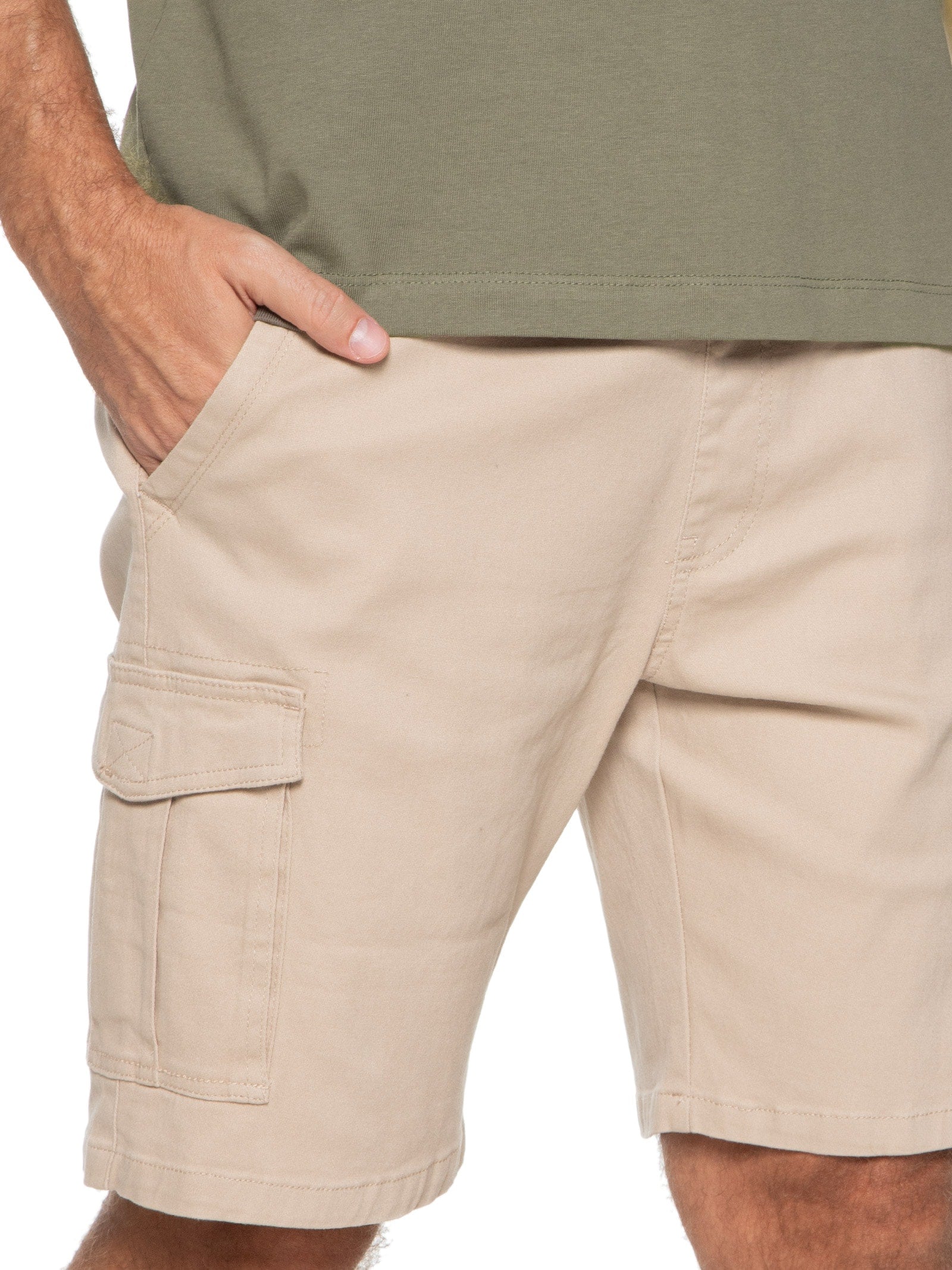 Bermuda Masculina Cargo - Bege - Imagem 5