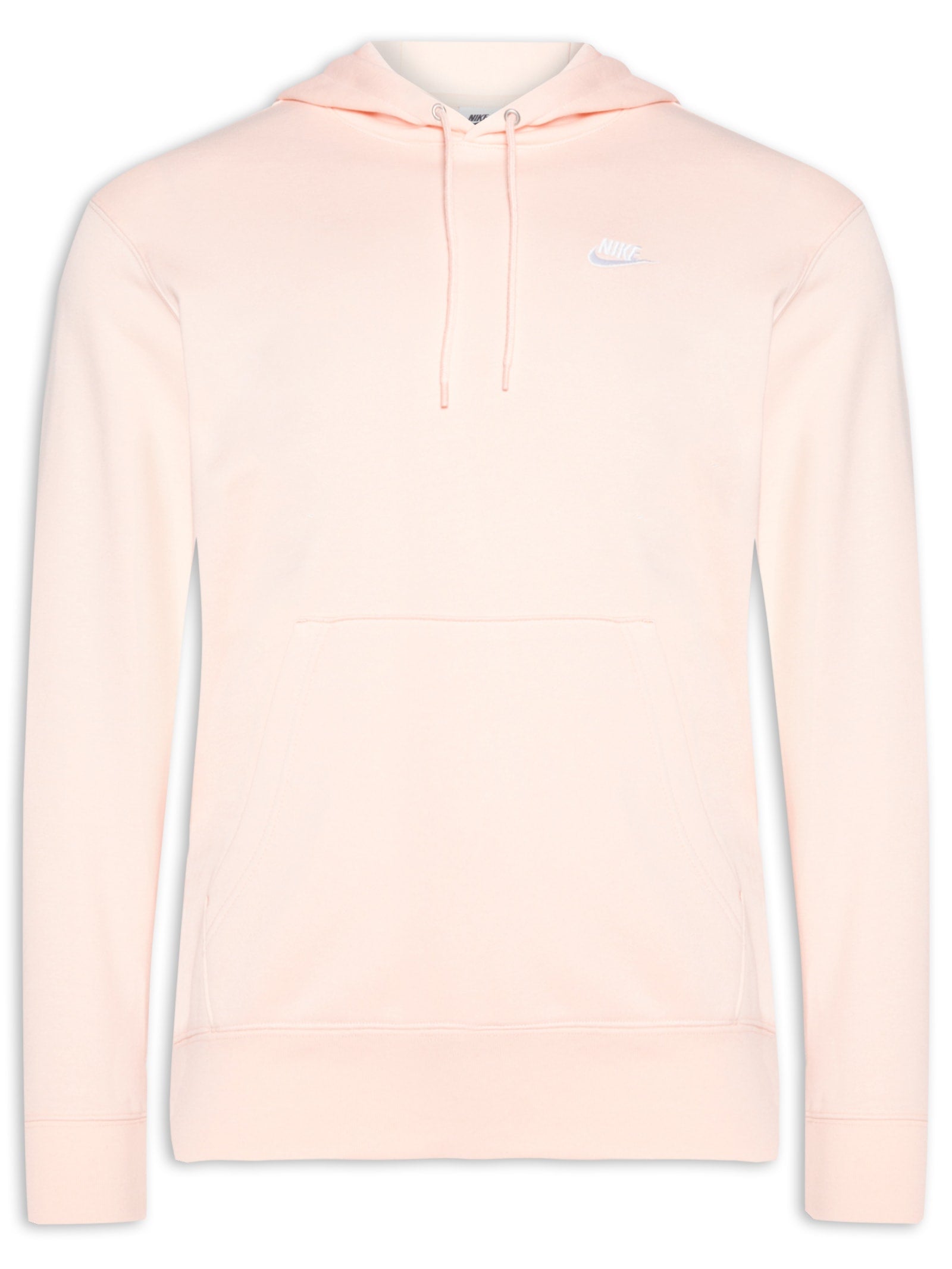 Blusa Masculina Moletom Fechado M Nsw Club Hoodie Fz Bb - Preto