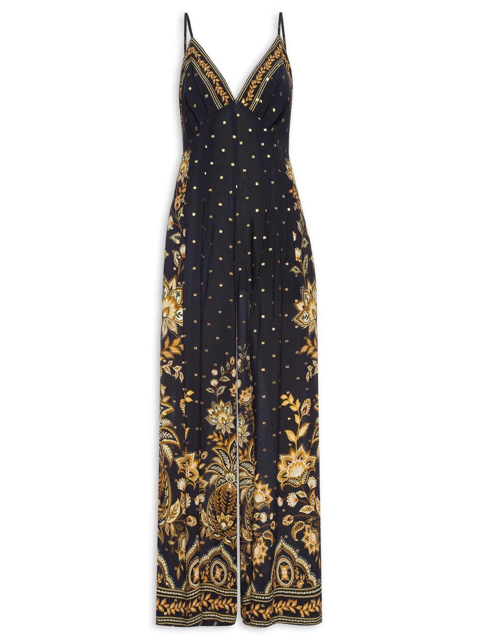 Kimono Feminino Moletom Flora Abacaxi - Preto