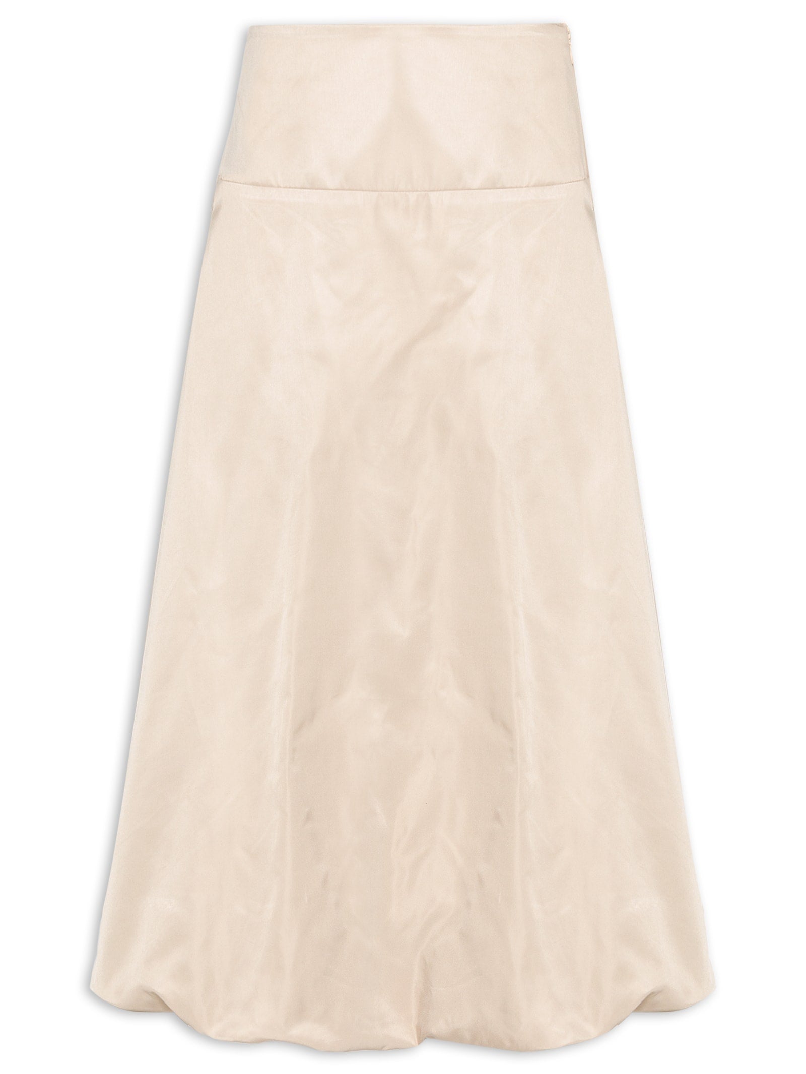 Saia Midi Balonê - Bege