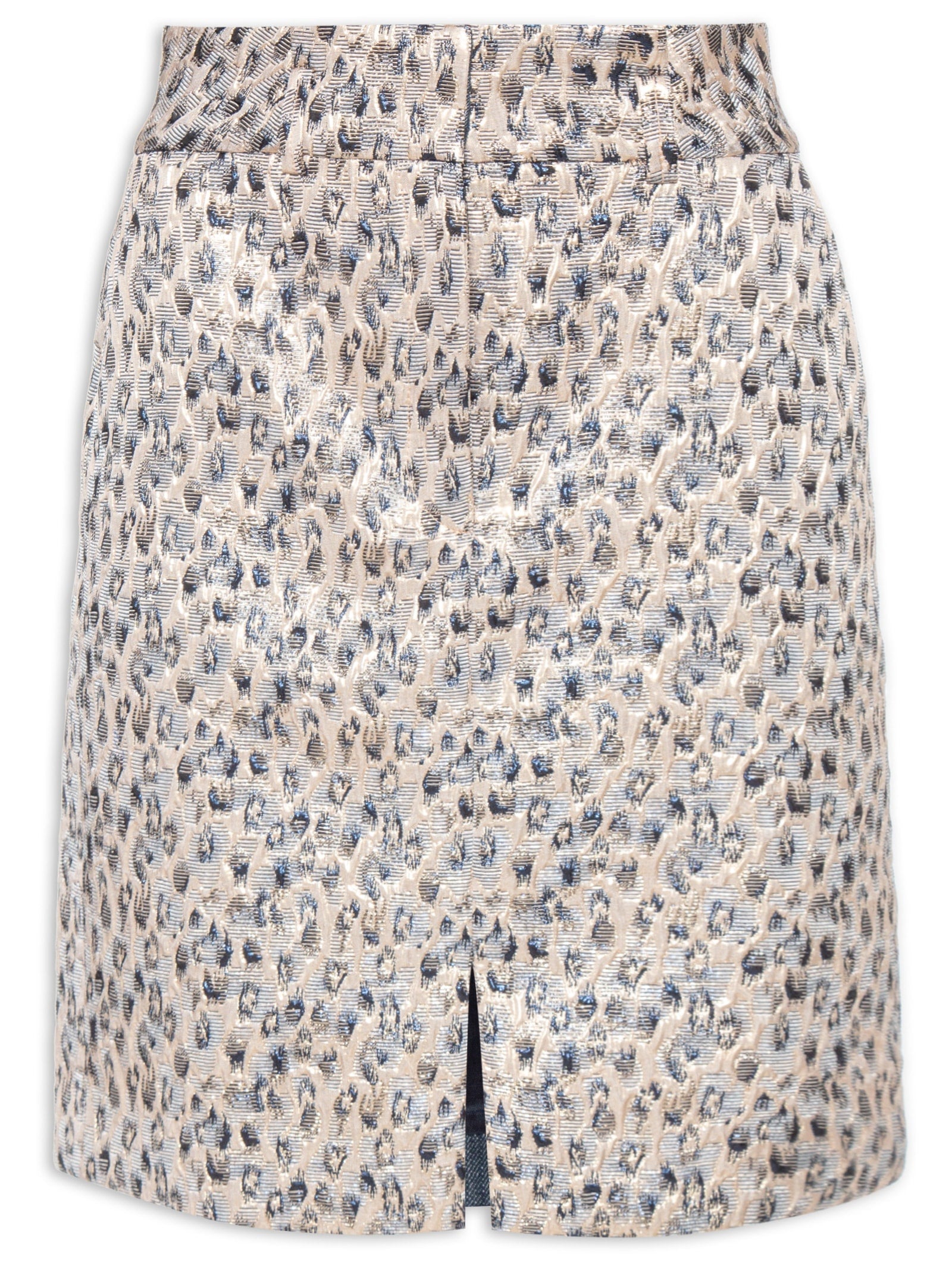 Calça Feminina Sarja Boca Reta Bege Biscoito - Bege