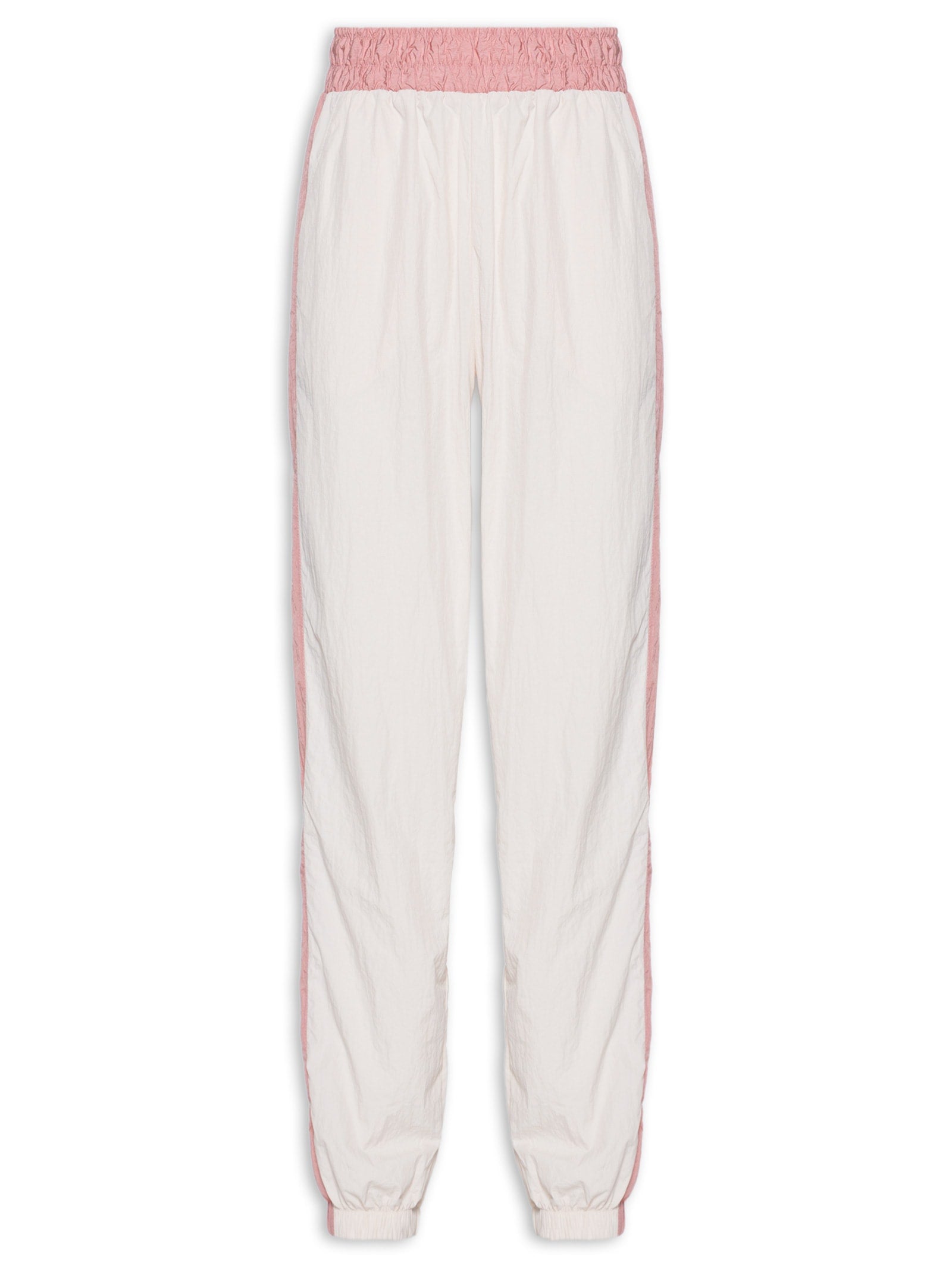 Blusa Feminina Meia Malha Recortes Iolanda - Off White