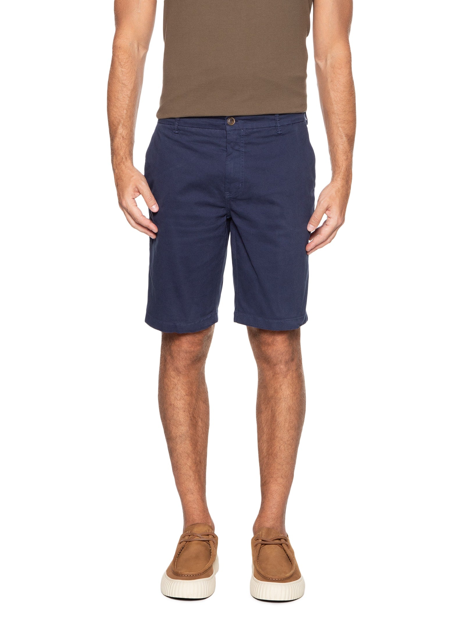 Bermuda Masculina Sarja Benjamin - Azul