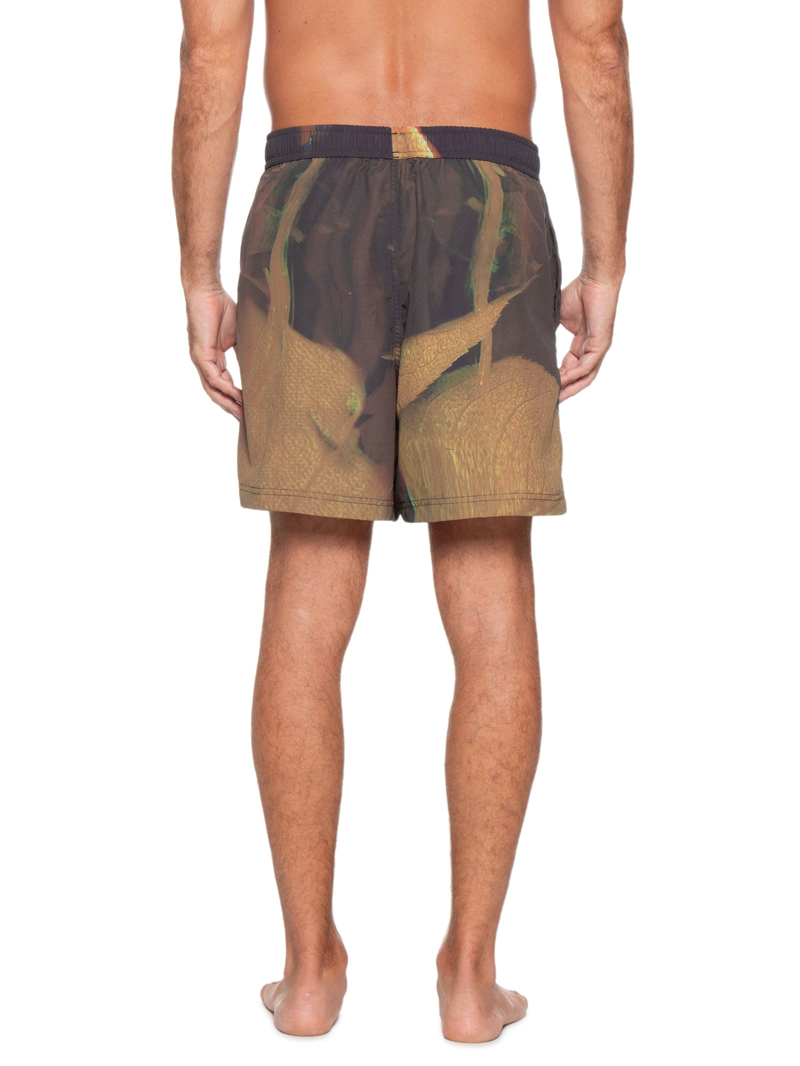 Bermuda Masculina Jacquard Rose - Preto - Imagem 4