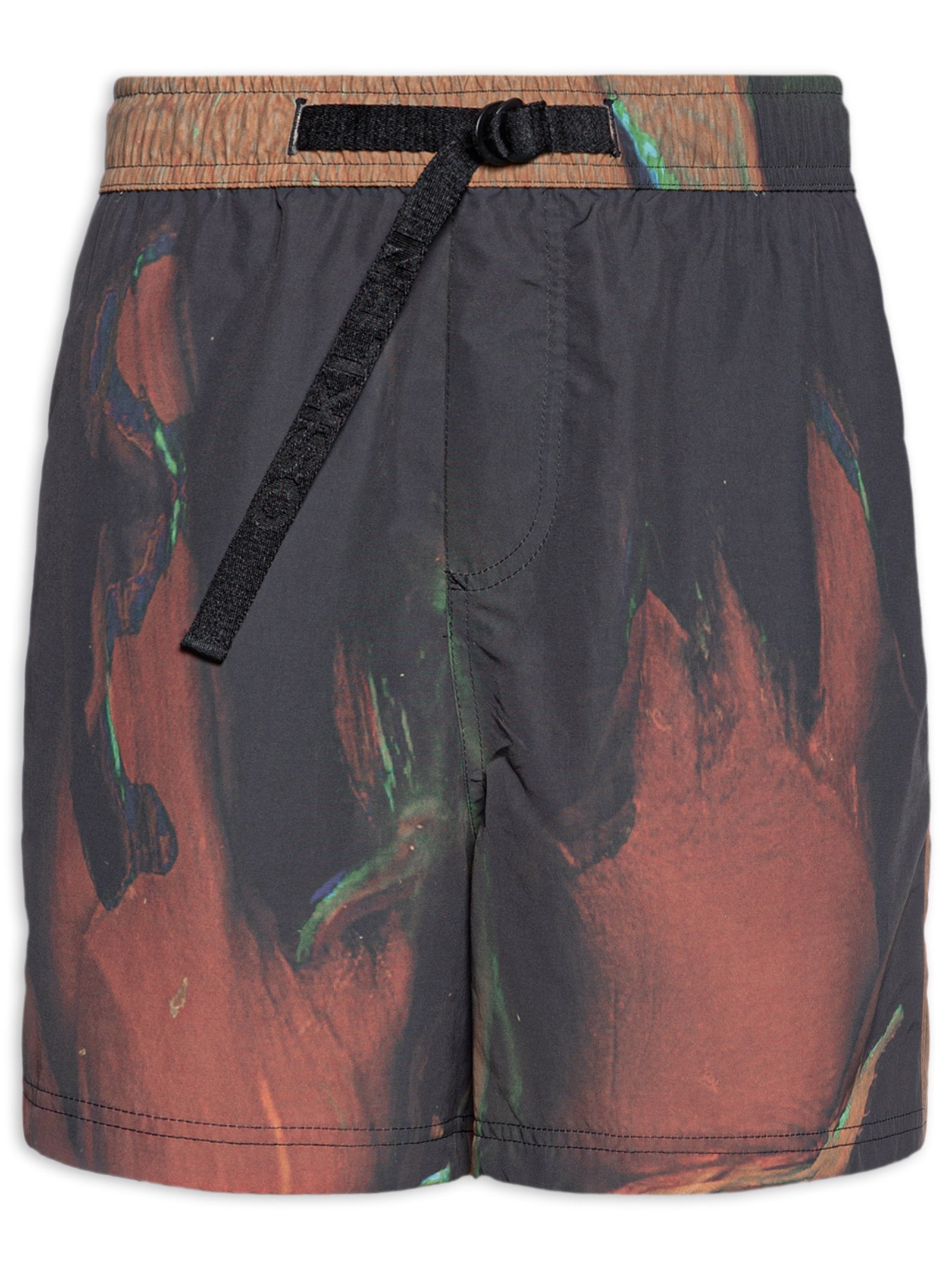 Bermuda Masculina Jacquard Rose - Preto