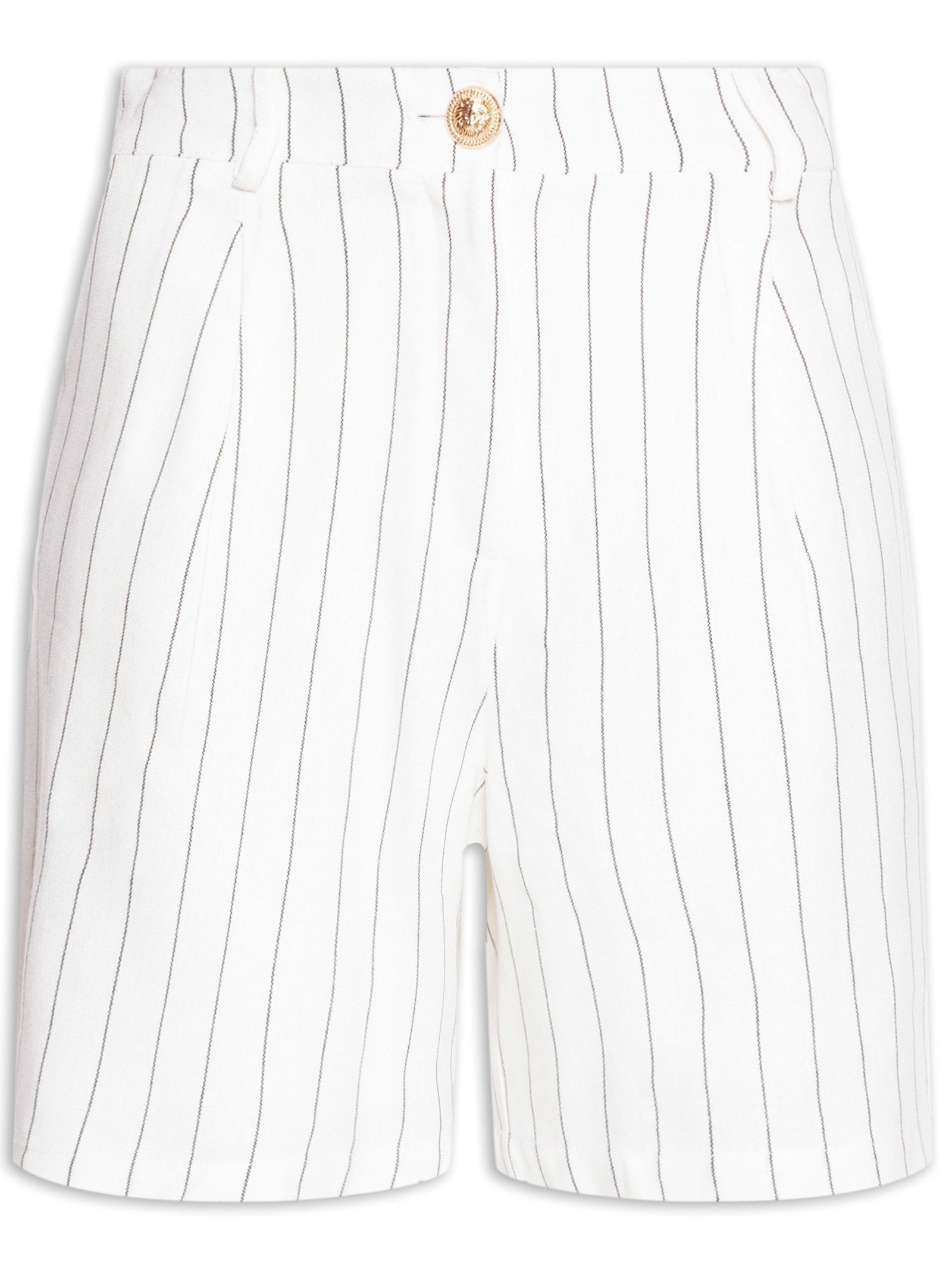 Bermuda Feminina com Bolsos Laterais - Azul