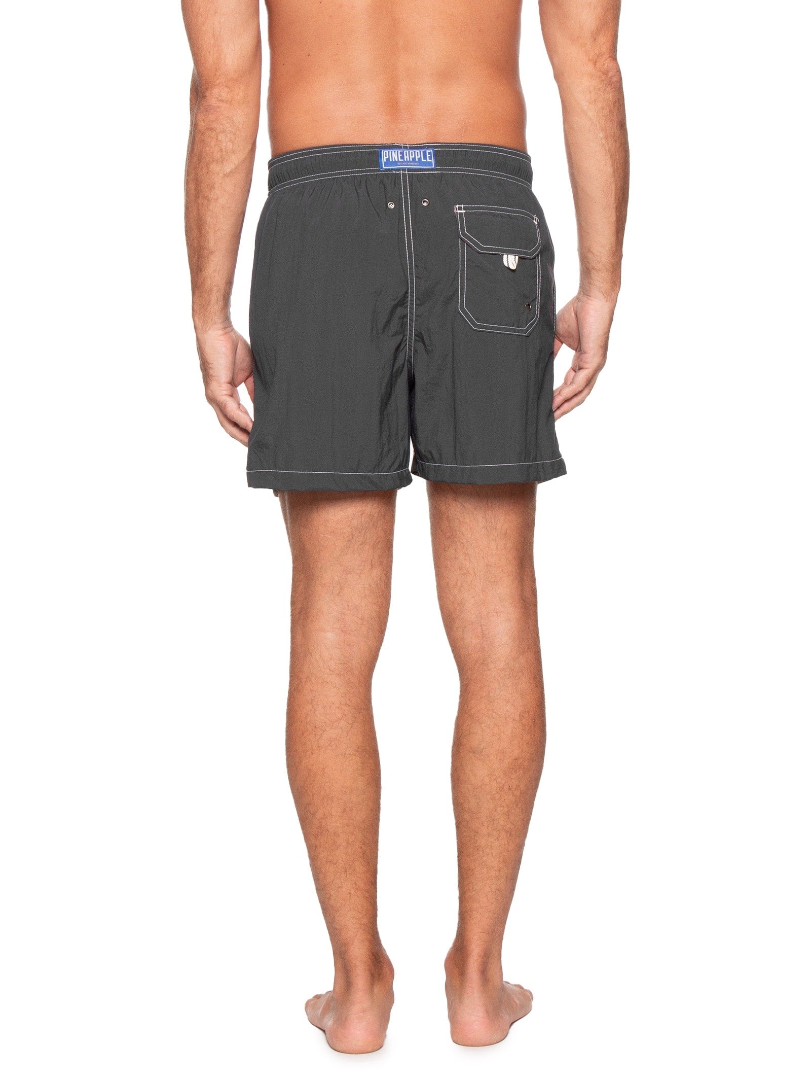 Short Masculino Praia Liso Básico - Preto - Imagem 4