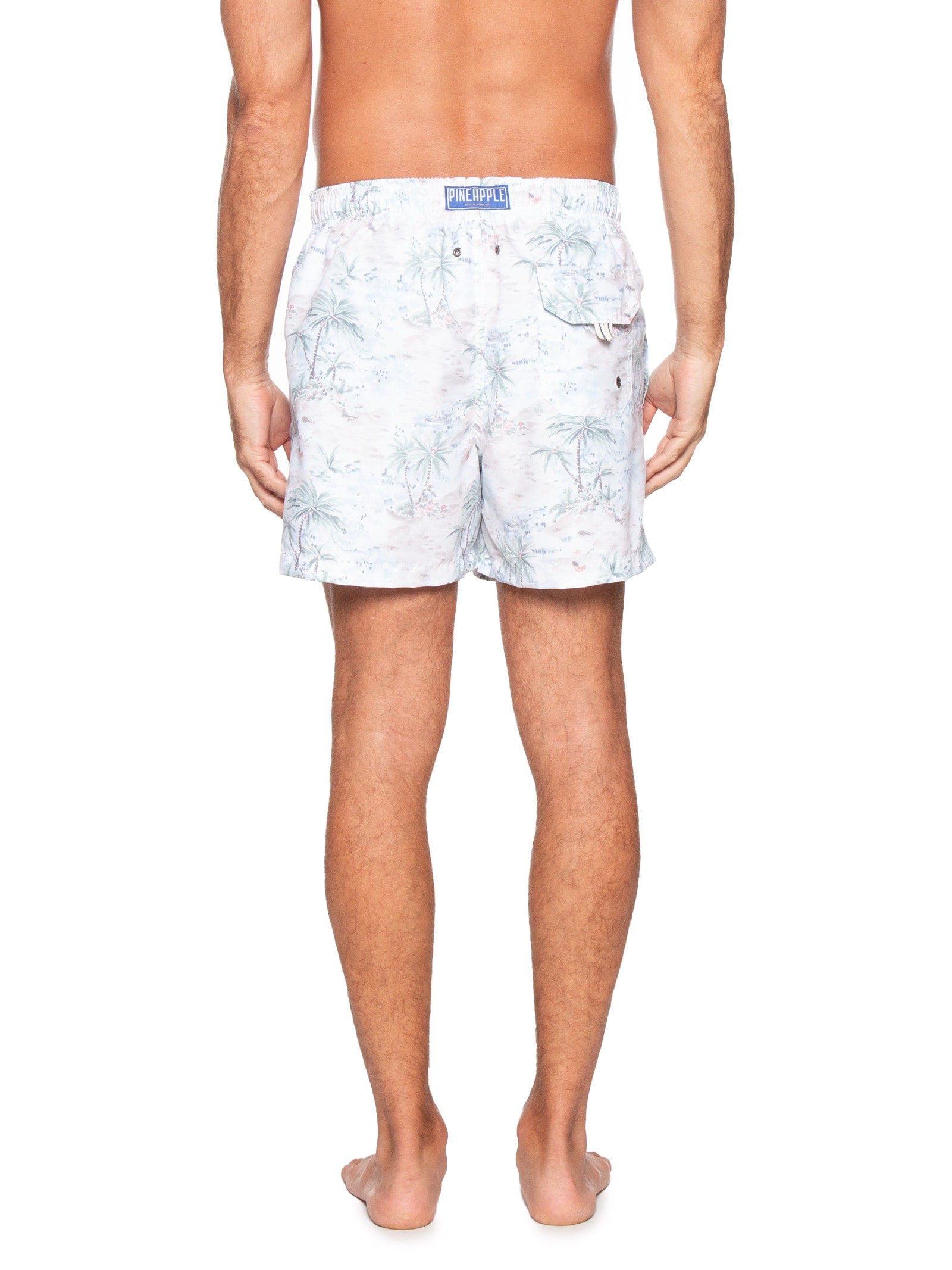 Short Masculino Praia Estampado Fresh Flower - Off White - Imagem 4