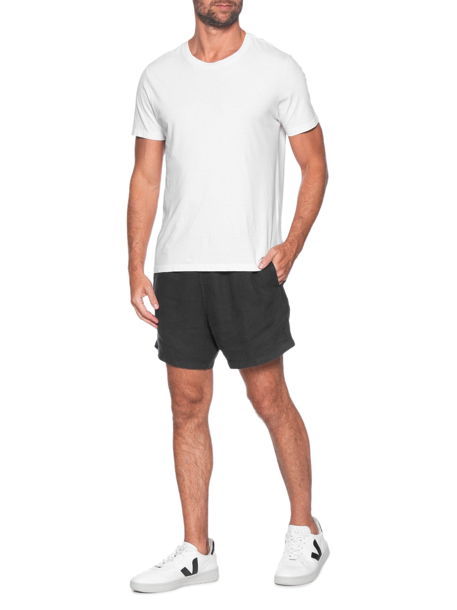 Short Masculino Df Challenger Short 5bf - Preto - Imagem 2