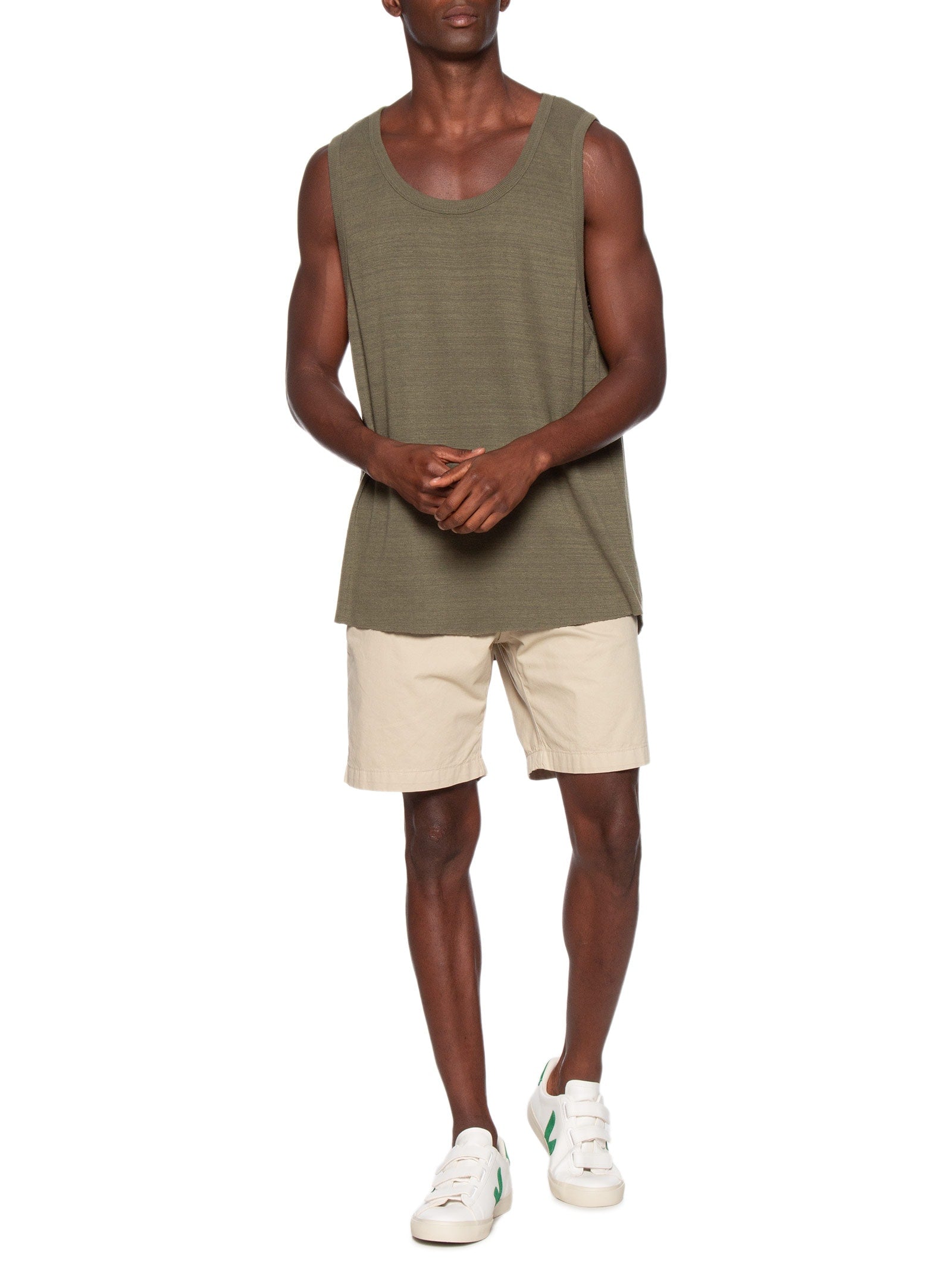 Bermuda Masculina Chino Stoned - Bege - Imagem 2