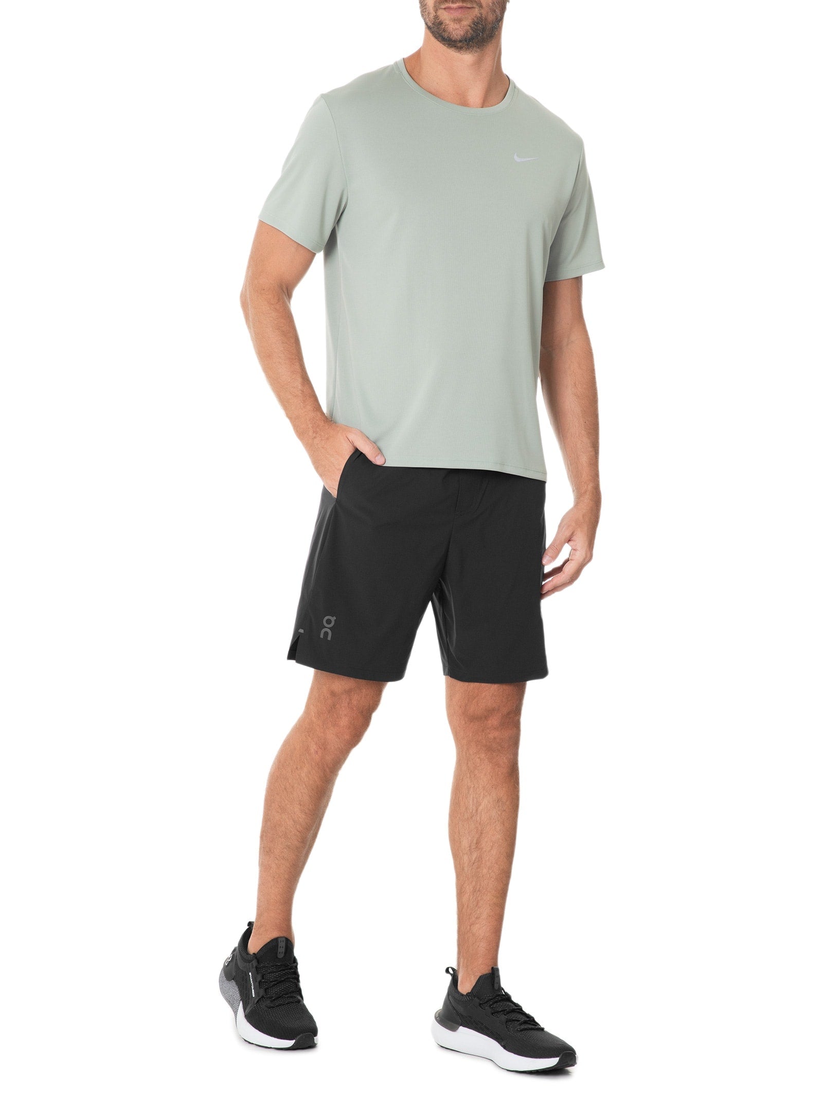 Bermuda Masculina 5'' Performance 2/1 Short - Preto - Imagem 2