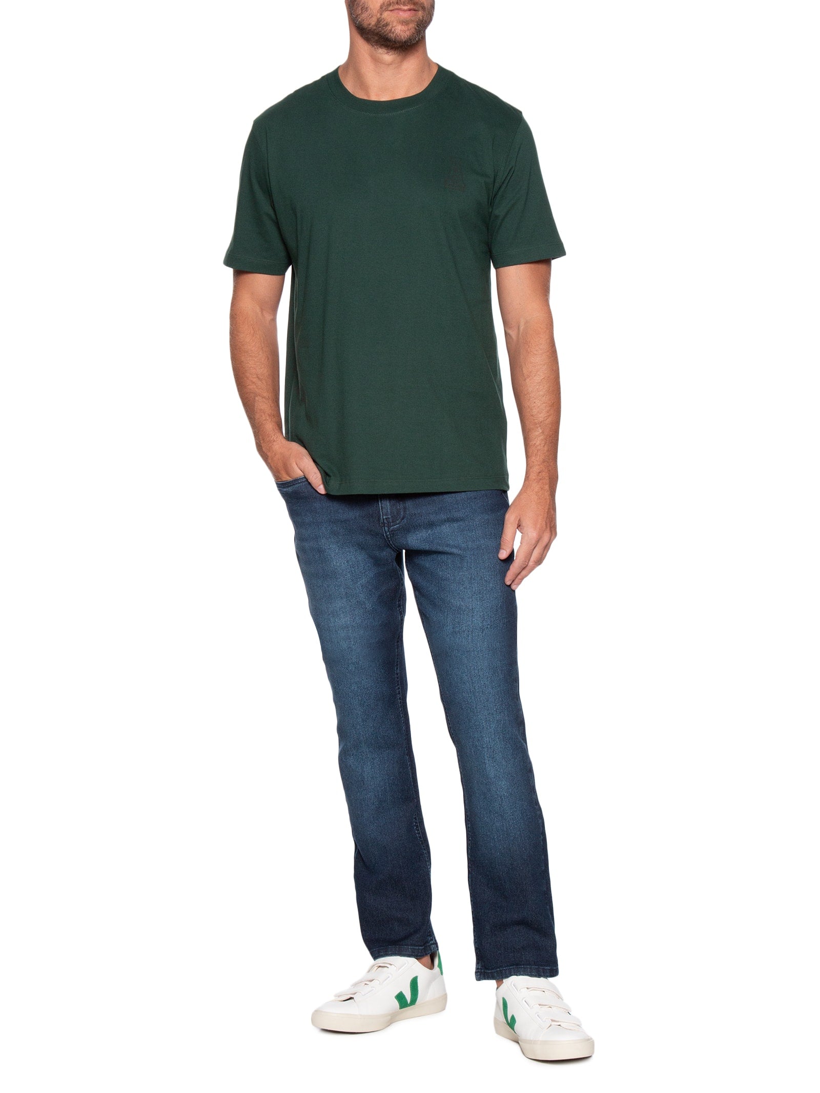 Kit 3 Calças - Jeans, Moletom e Sarja