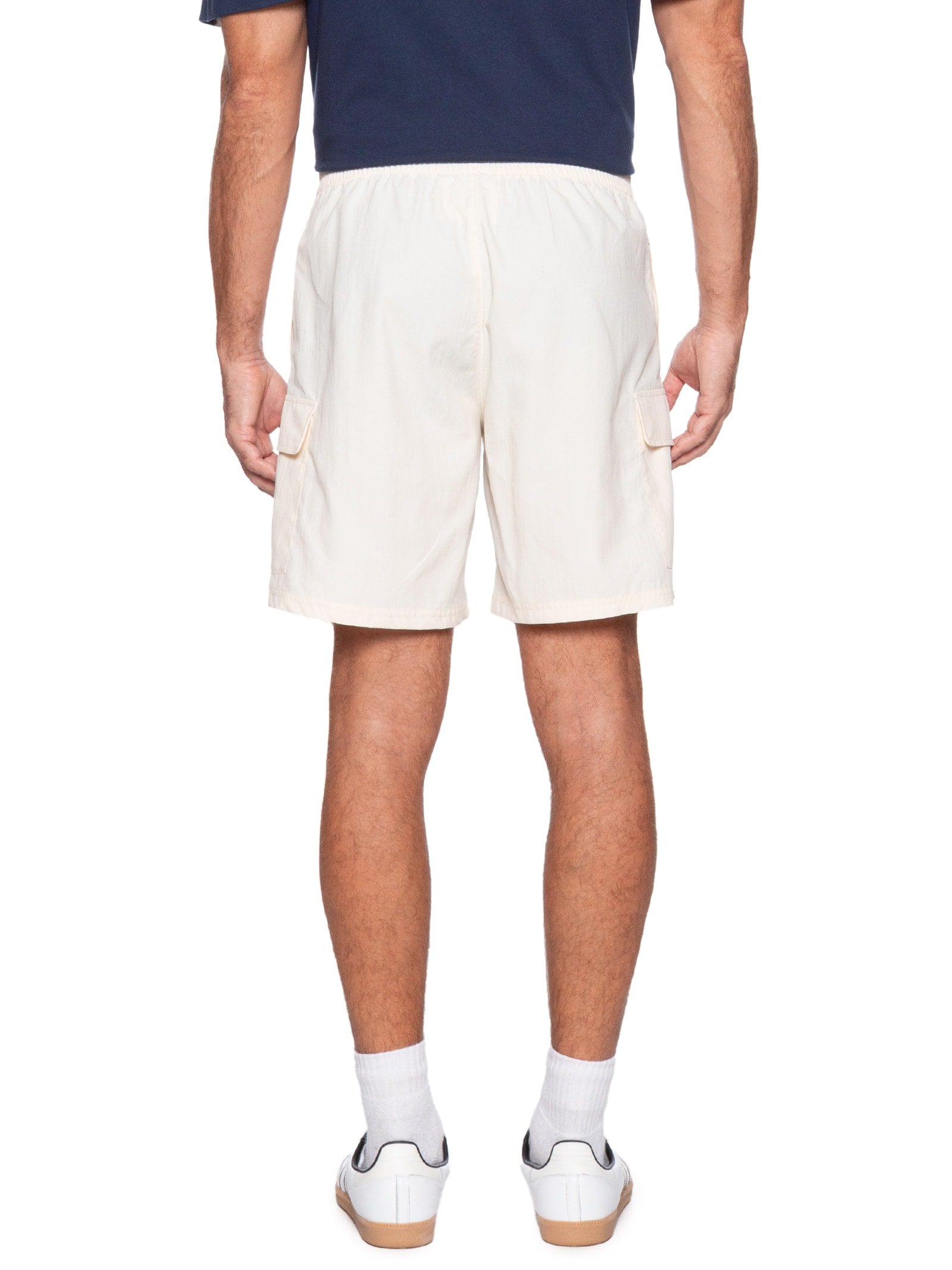 Conjunto Masculino Básico Camisa Manga Curta e Short - Off White - Imagem 4