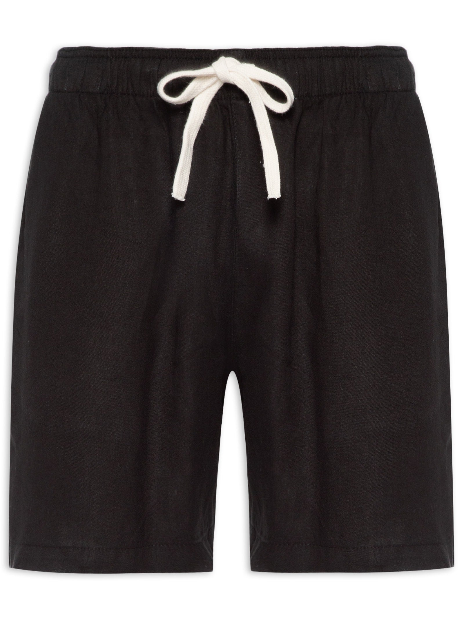 Short Masculino Puro Linho Pier - Bege