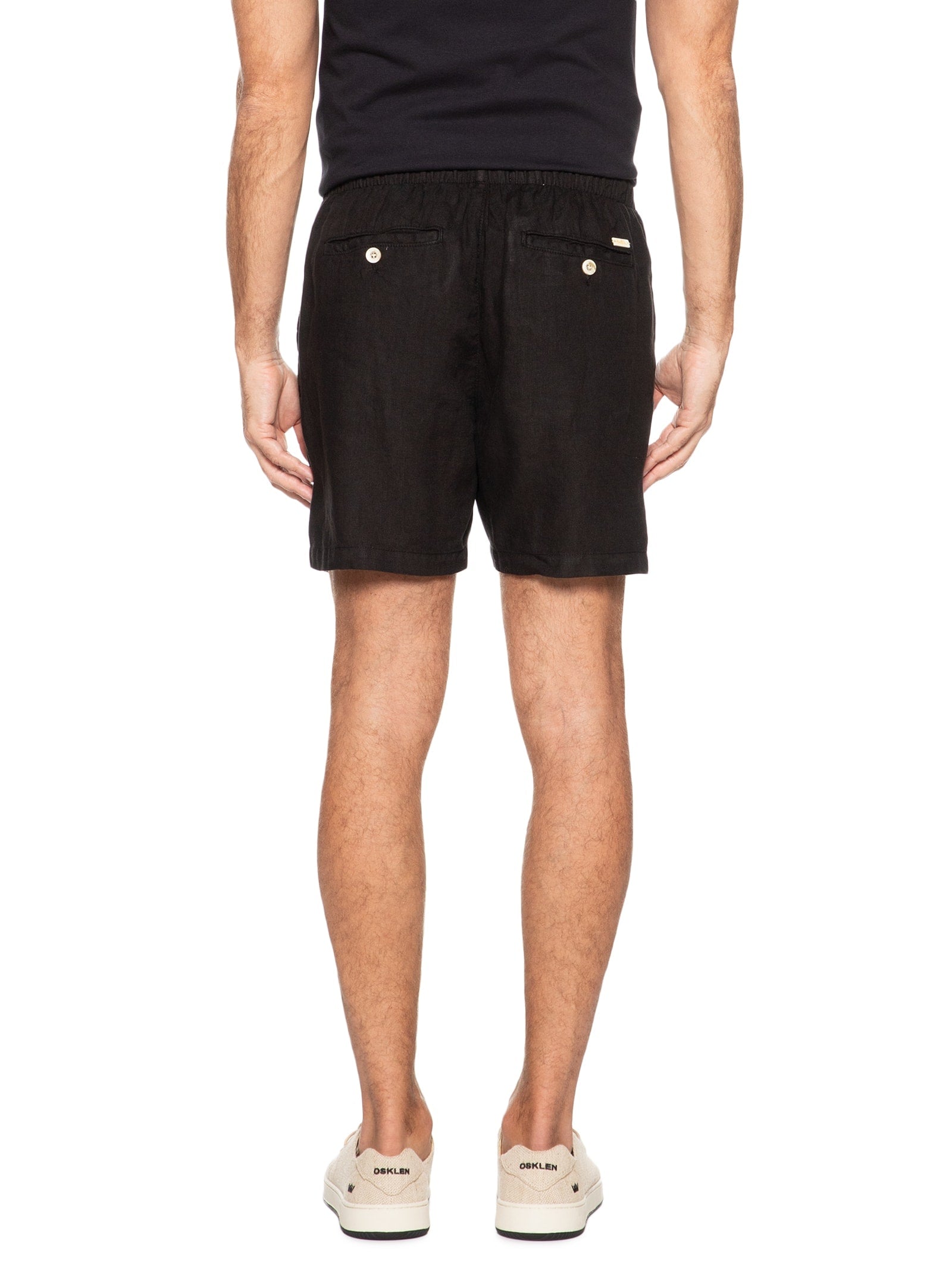 Short Masculino Puro Linho Pier - Bege - Imagem 4