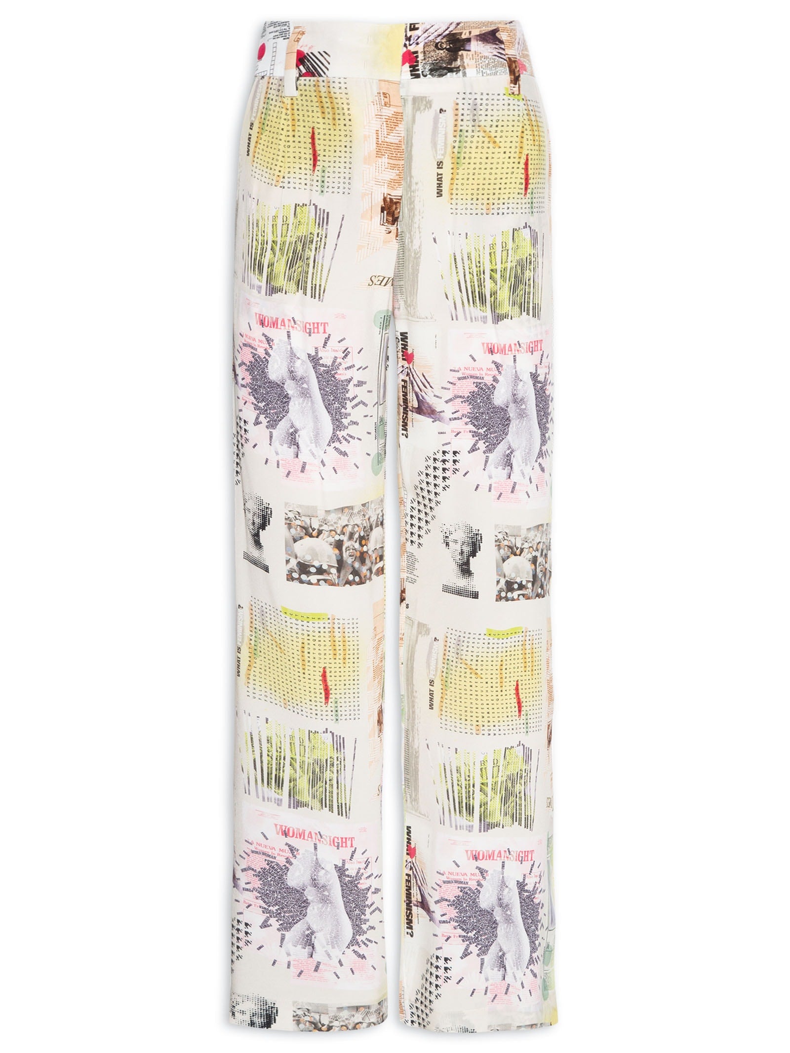 Calça Feminina Linho - Off White