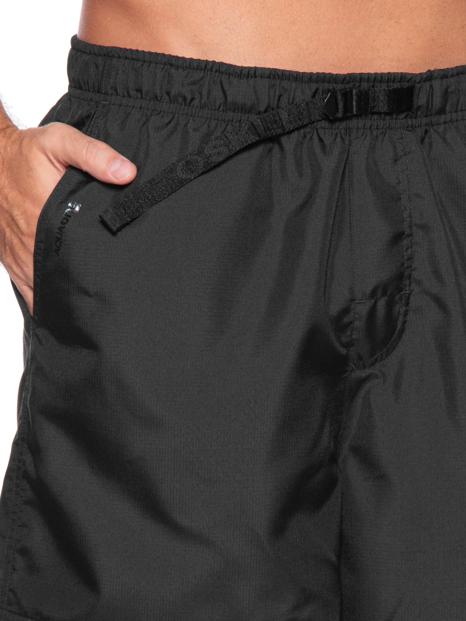 Bermuda Masculina Surf Aquaone New Urban Stripes - Preto - Imagem 5