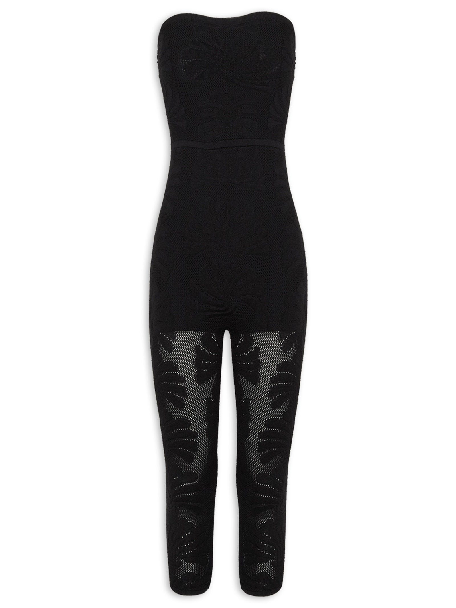 Macacão Feminino Catsuit - Preto