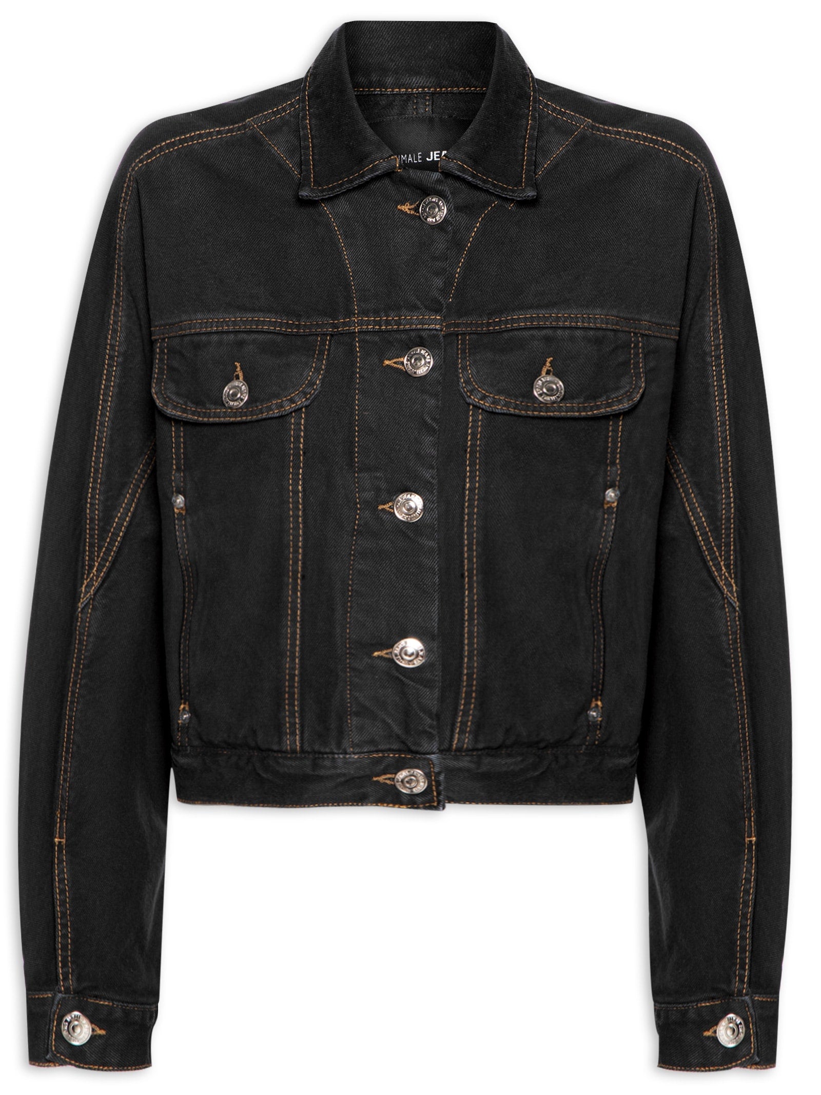 Jaqueta Feminina Bomber Sarja Copatucano - Preto