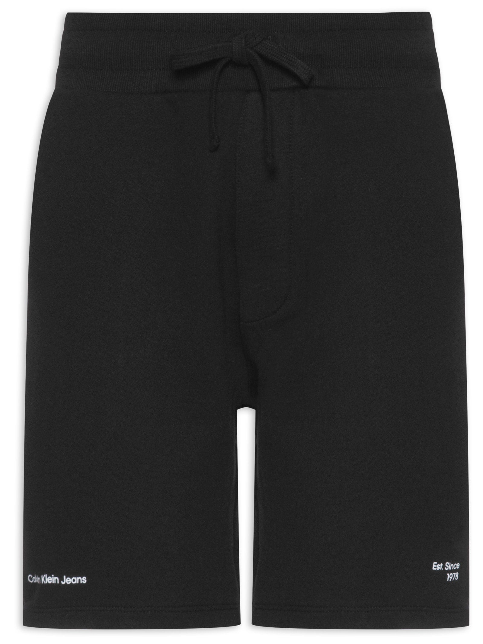 Bermuda Masculina Casual Moletom Orquidea Night - Preto