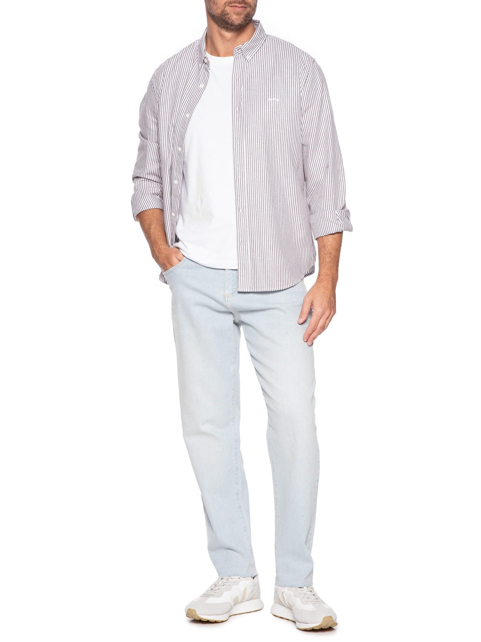 Tênis Masculino Rio Branco Alvmesh - Off White