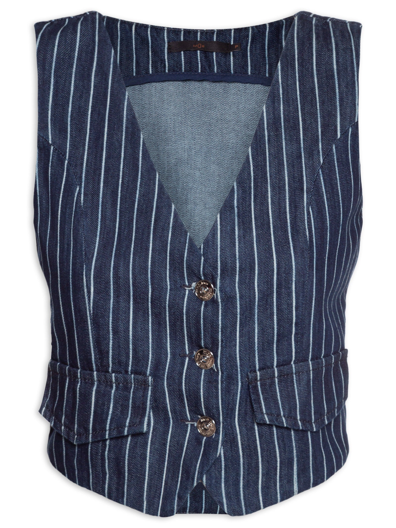 Colete Feminino Jeans - Azul