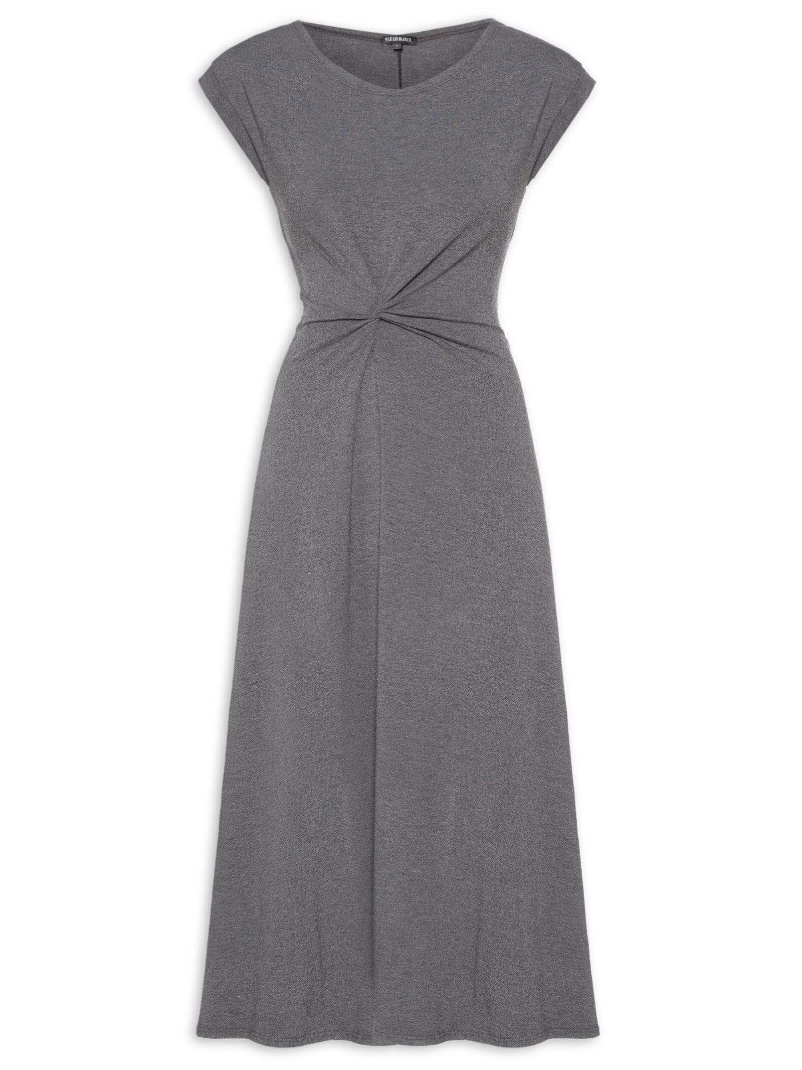 Vestido Amarração - Cinza