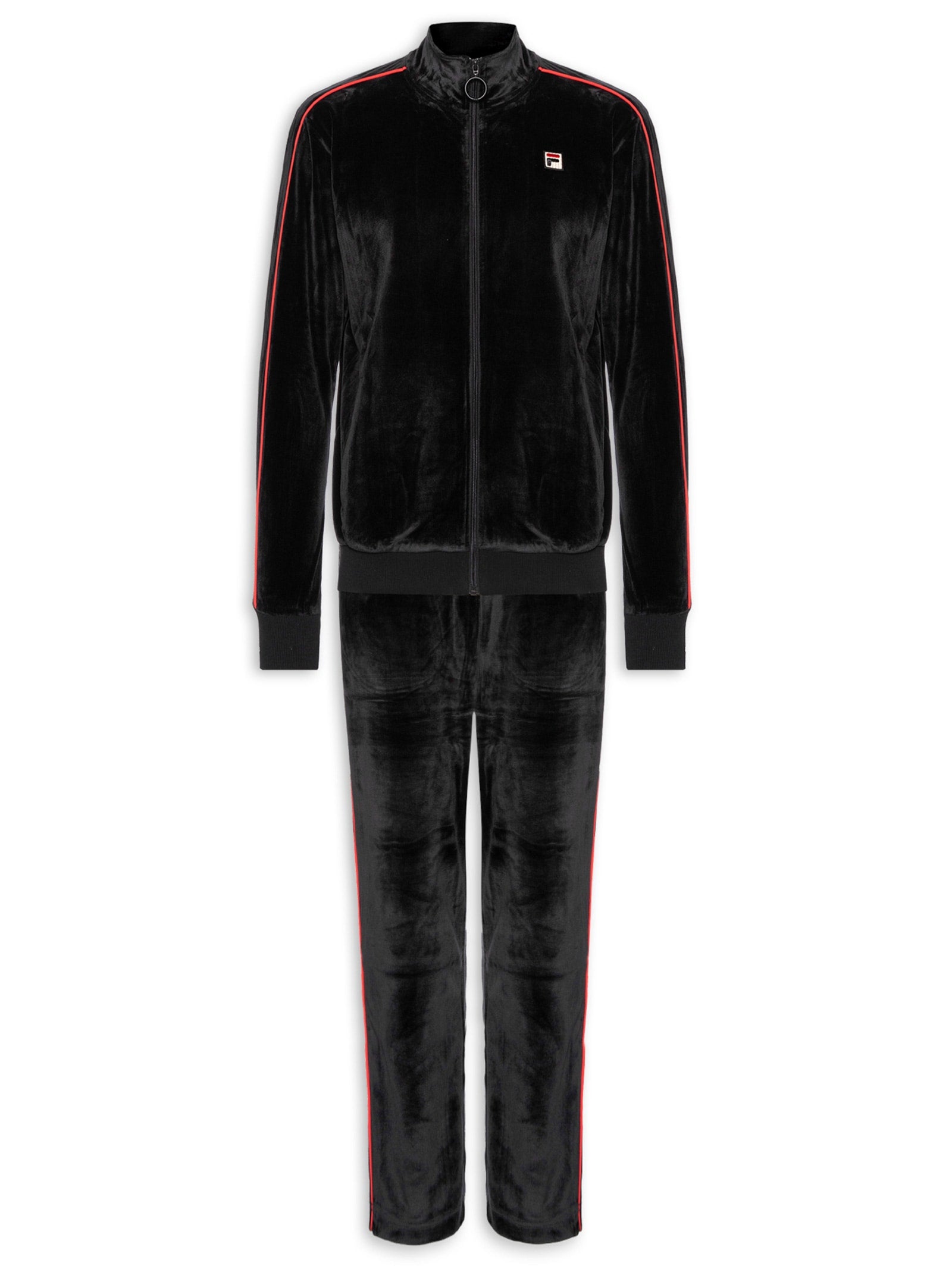 Conjunto Masculino Básico Camisa Manga Curta e Short - Preto