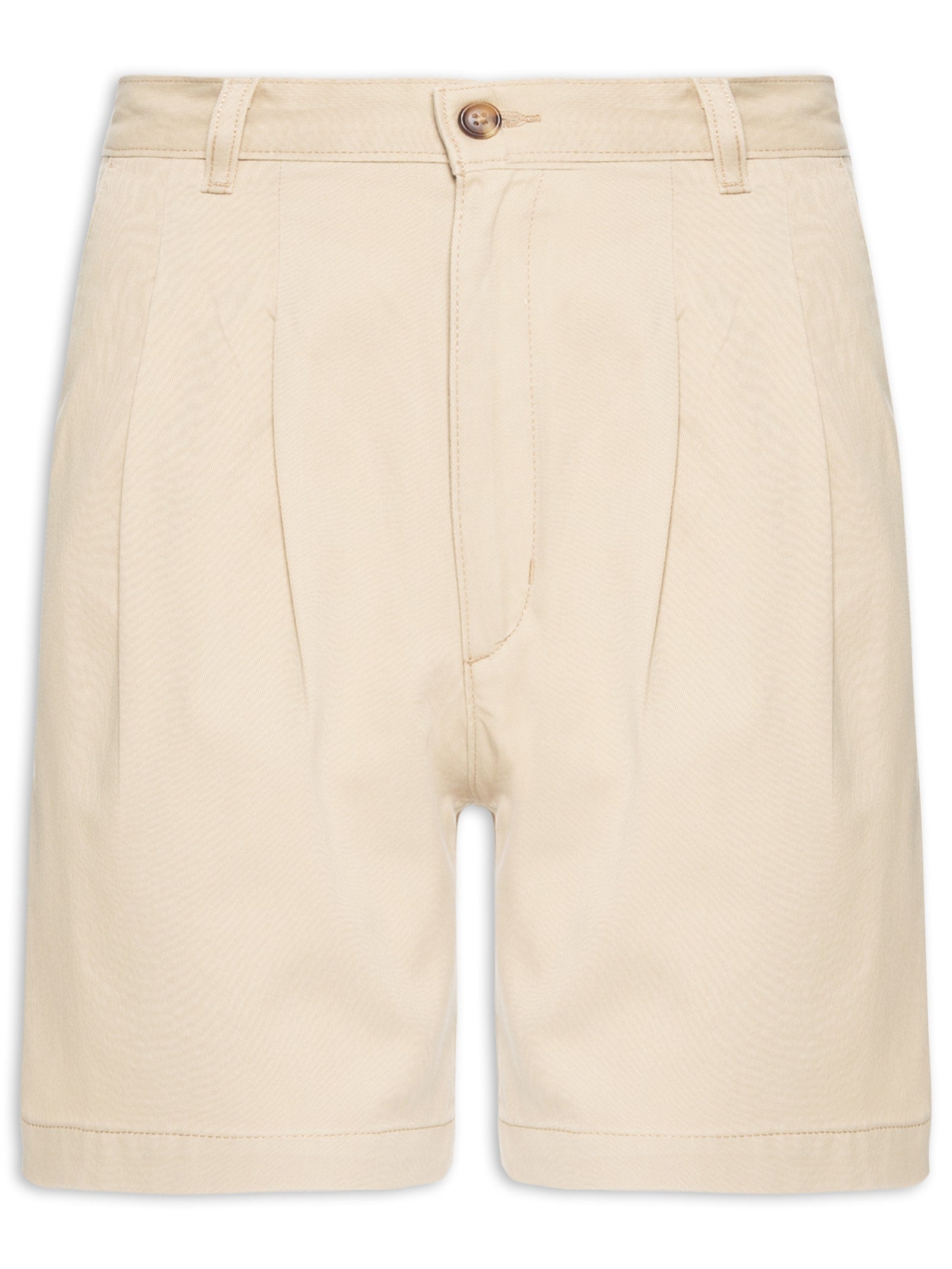 Casaco Feminino Cotton Reg Short Trench Coat - Bege