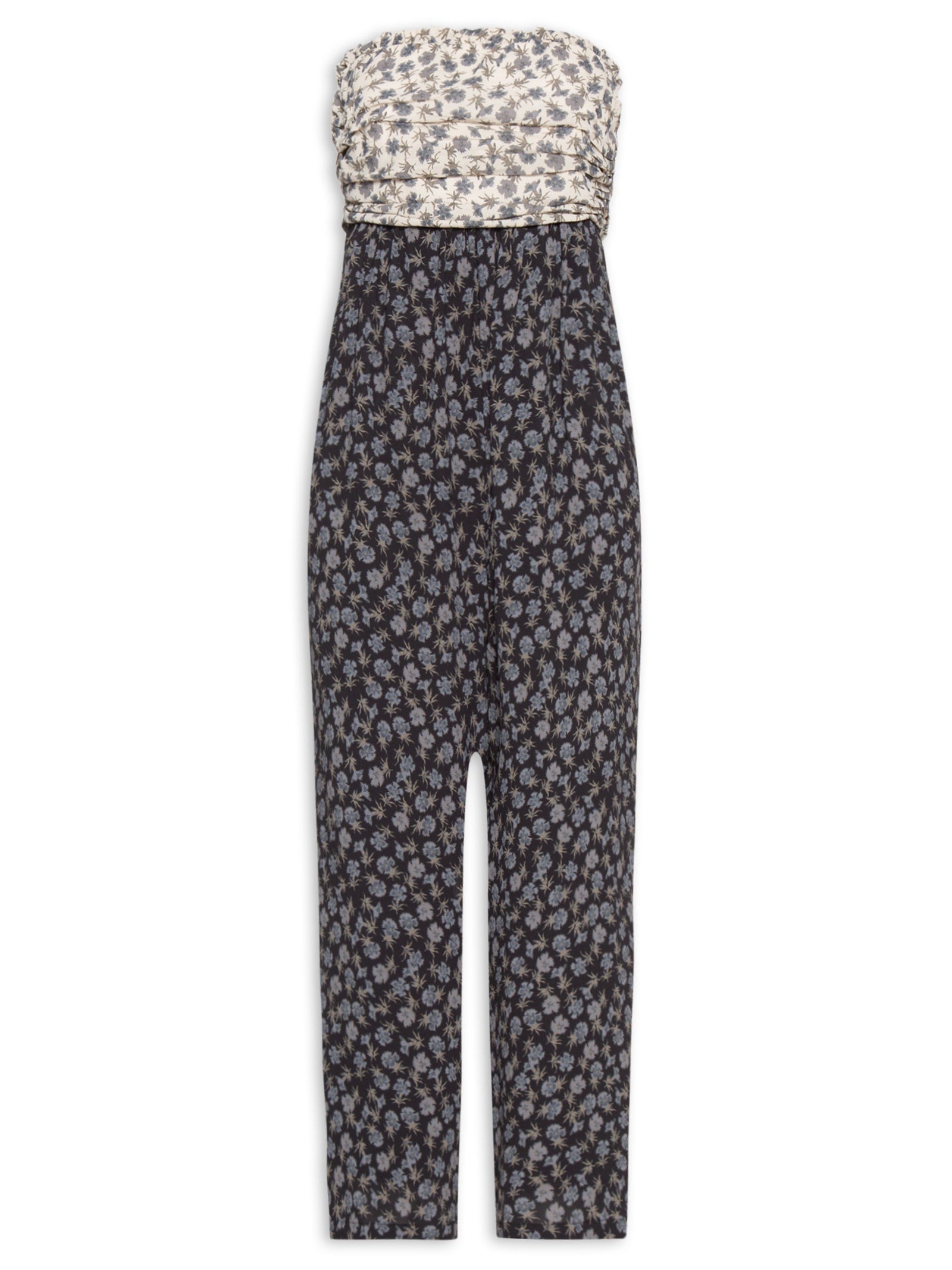 Kimono Feminino Estampa Oncinha Floral - Preto