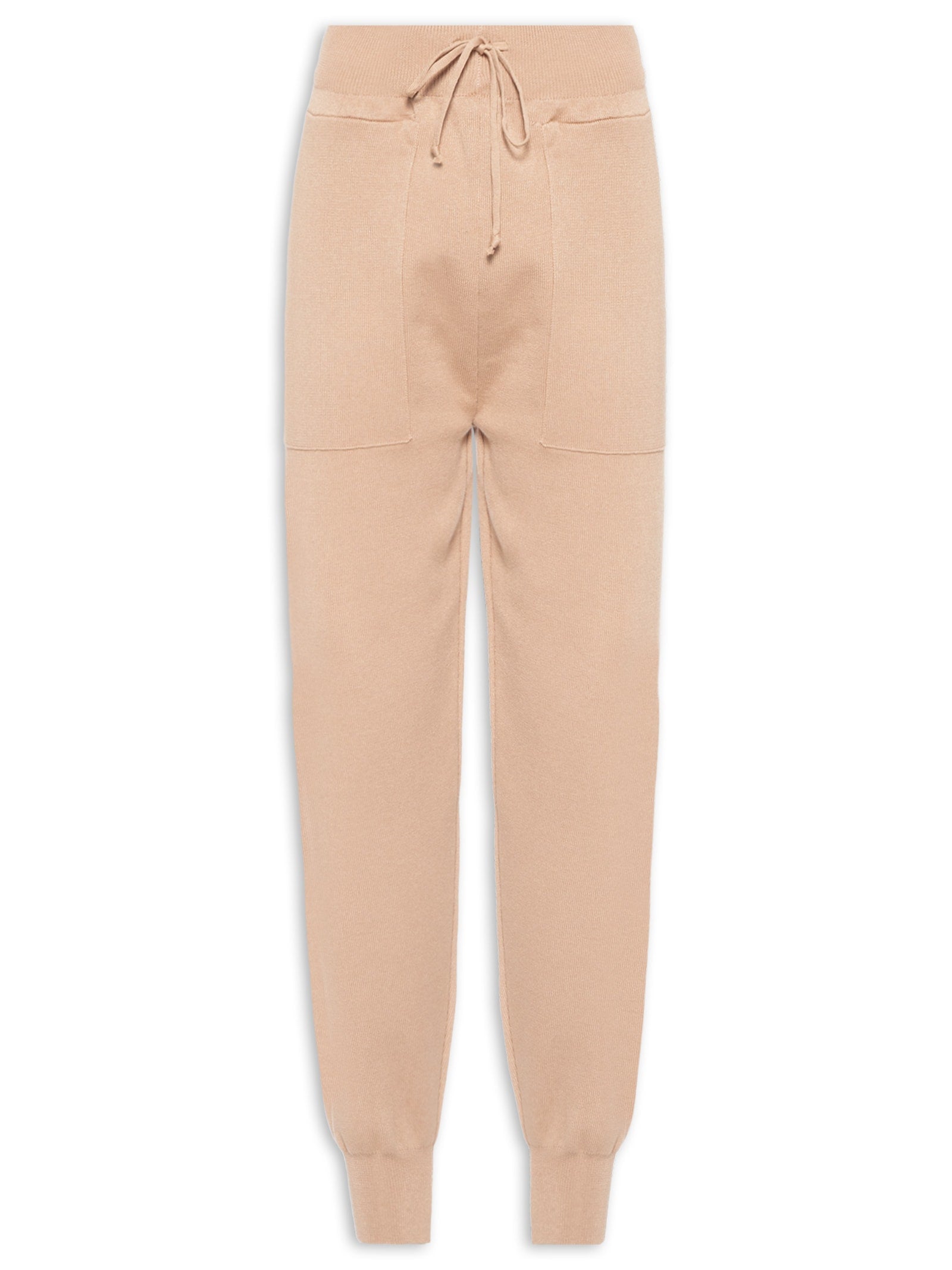 Calça Feminina Tricot Jogger - Bege