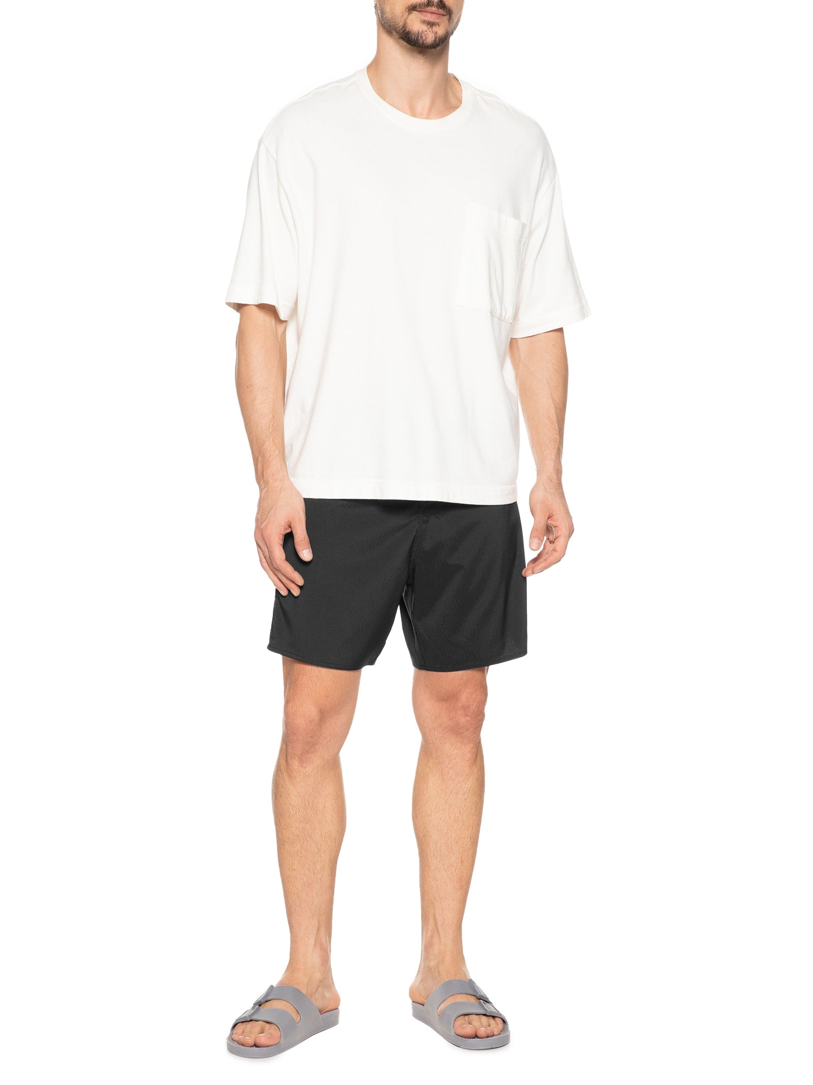 Bermuda Masculina Surf Aquaone Urban Texture - Preto - Imagem 2
