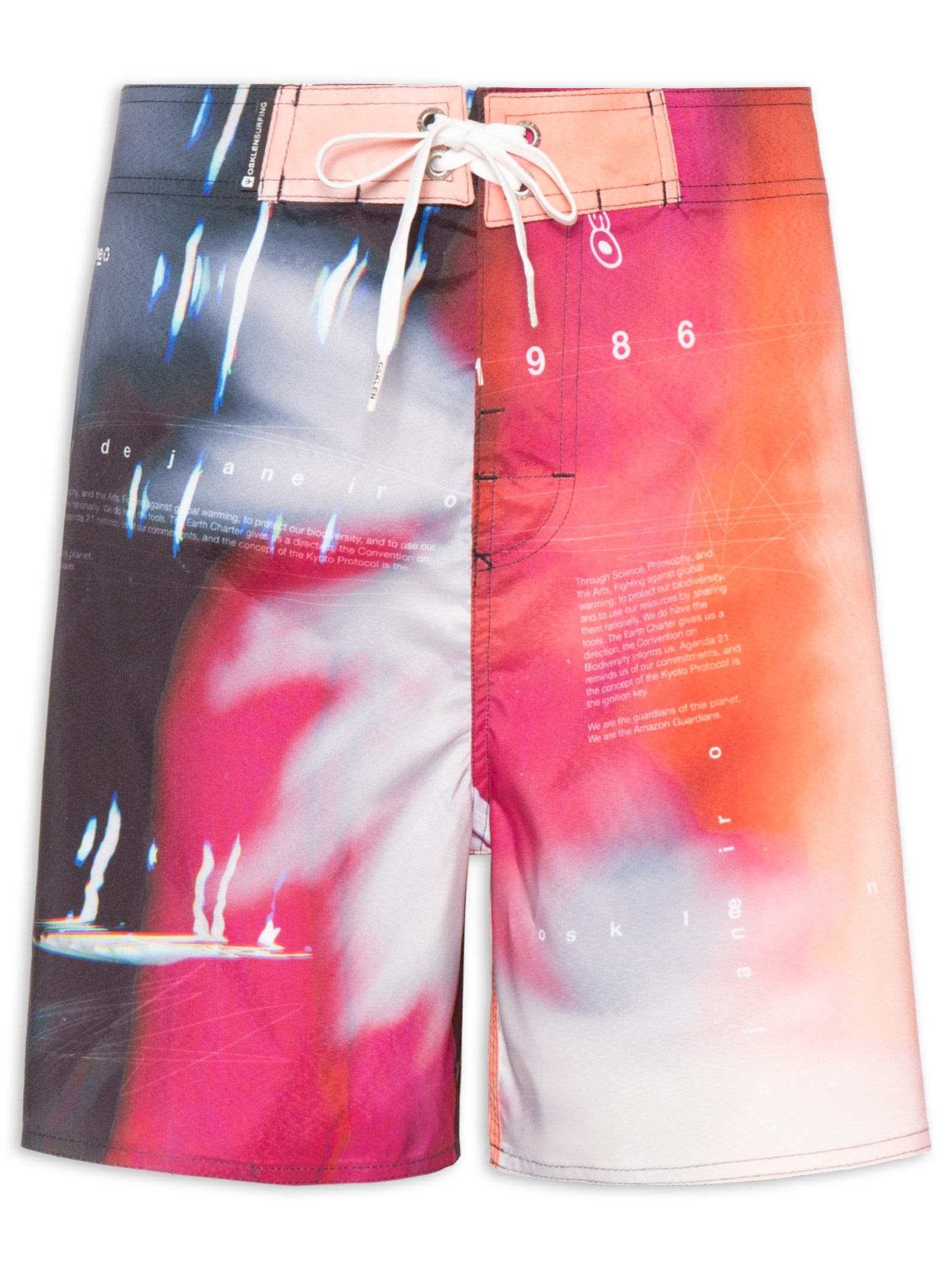 Bermuda Masculina Surf Aquaone Flex Stripe - Preto