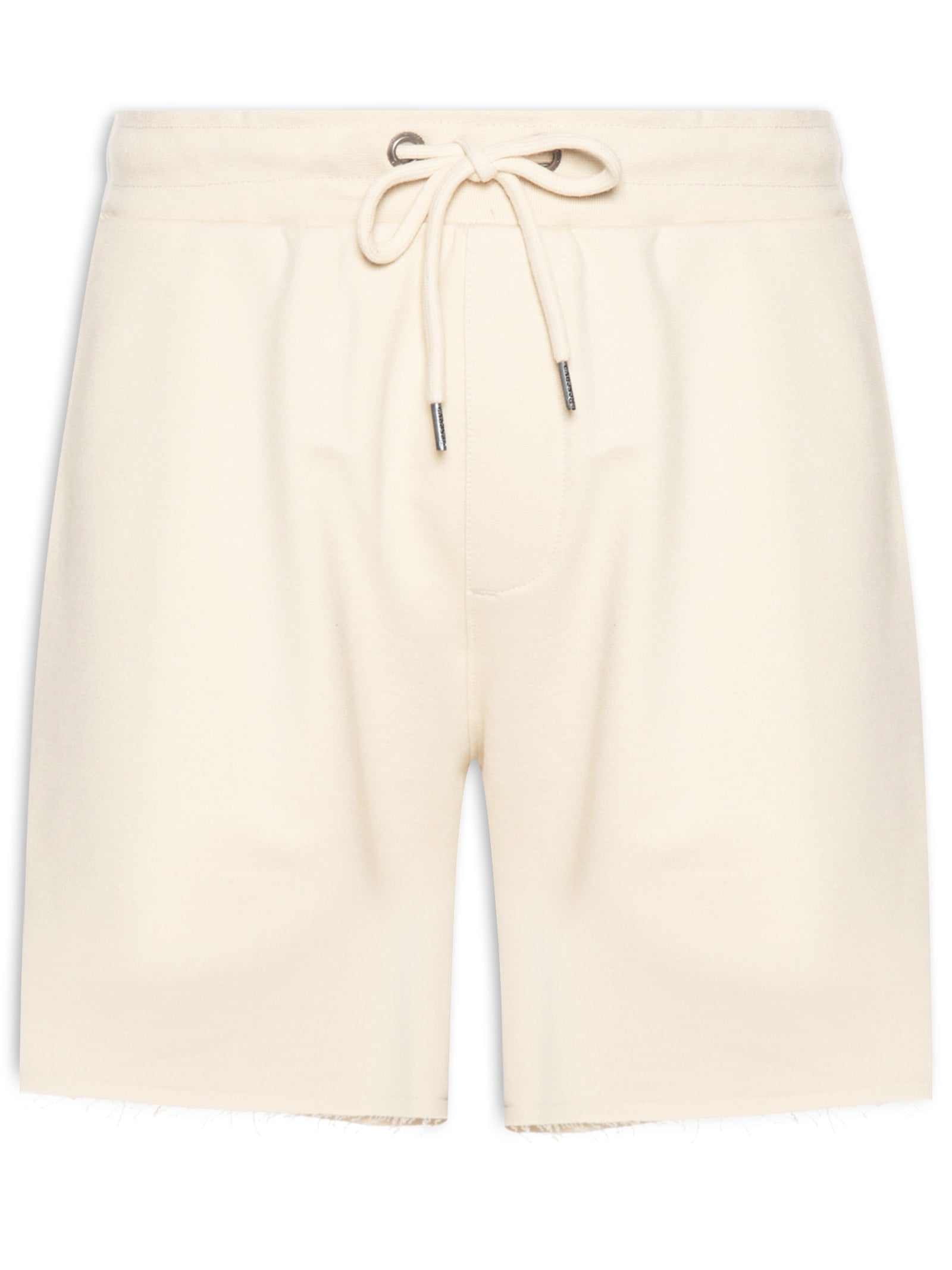 Bermuda Masculina de Moletom Neblina - Bege