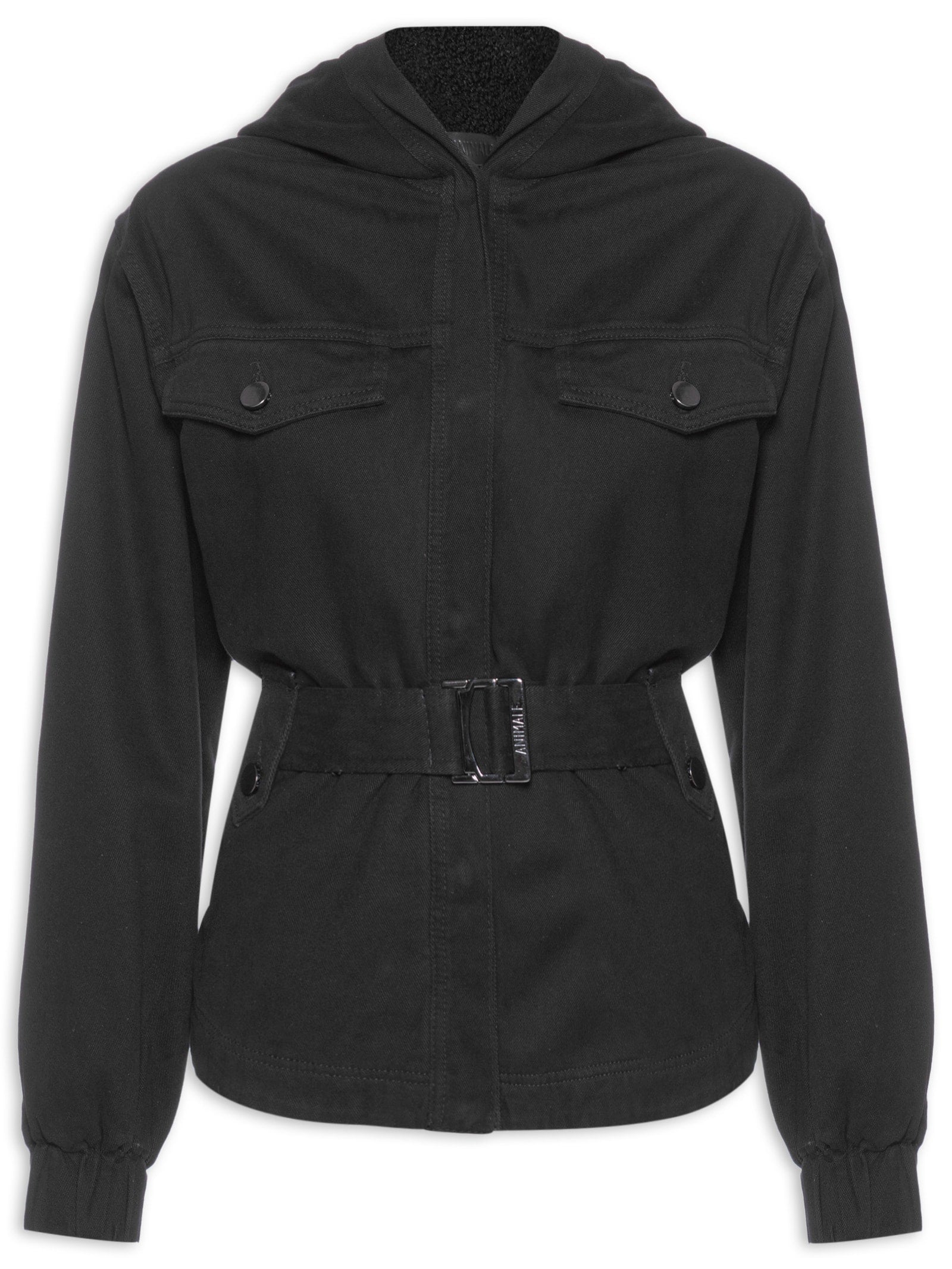 Jaqueta Feminina Bomber Sarja Copatucano - Preto