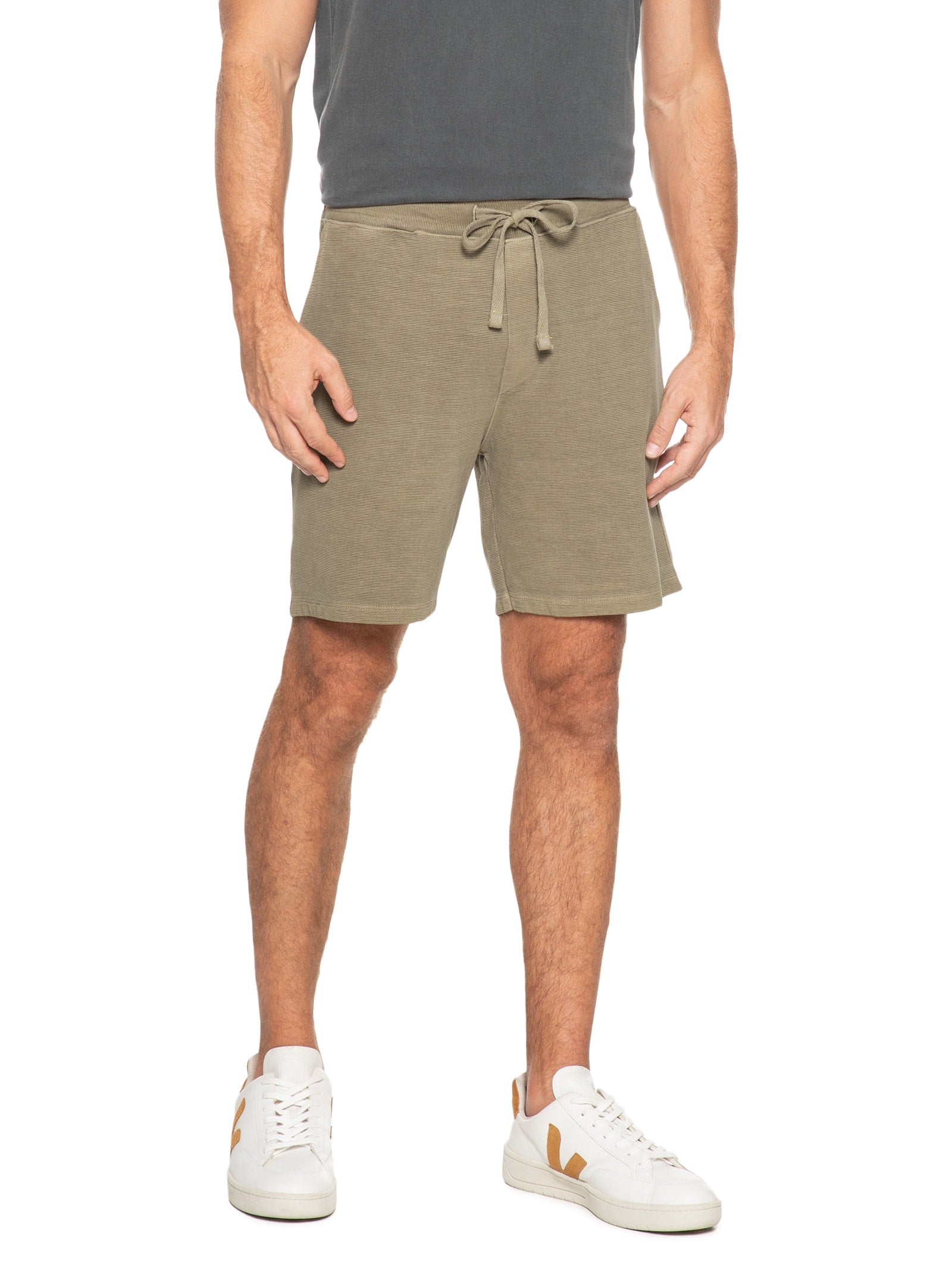 Bermuda Masculina de Moletom Neblina - Cinza - Imagem 3