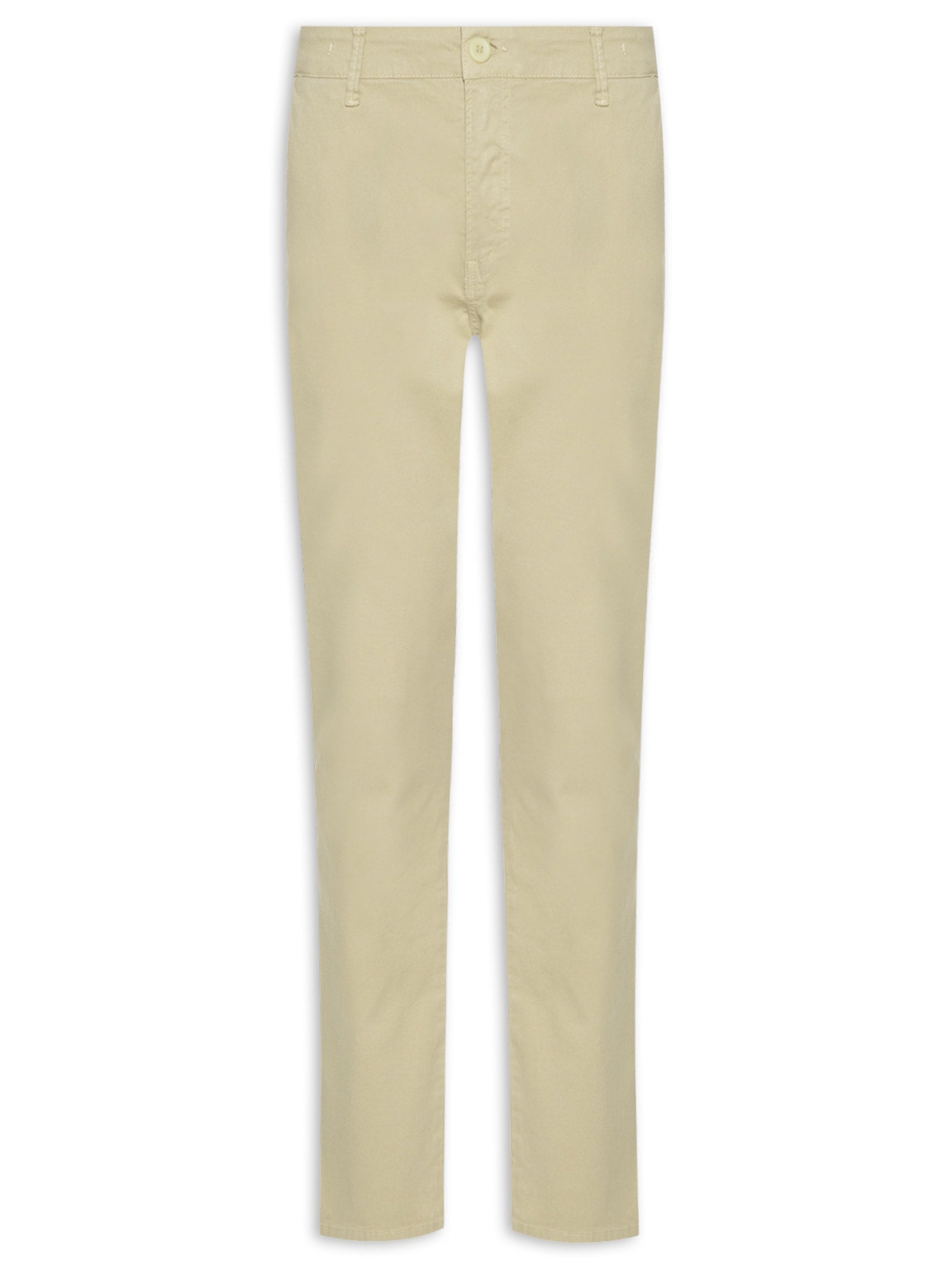Calça Masculina Chino Slim Color - Bege