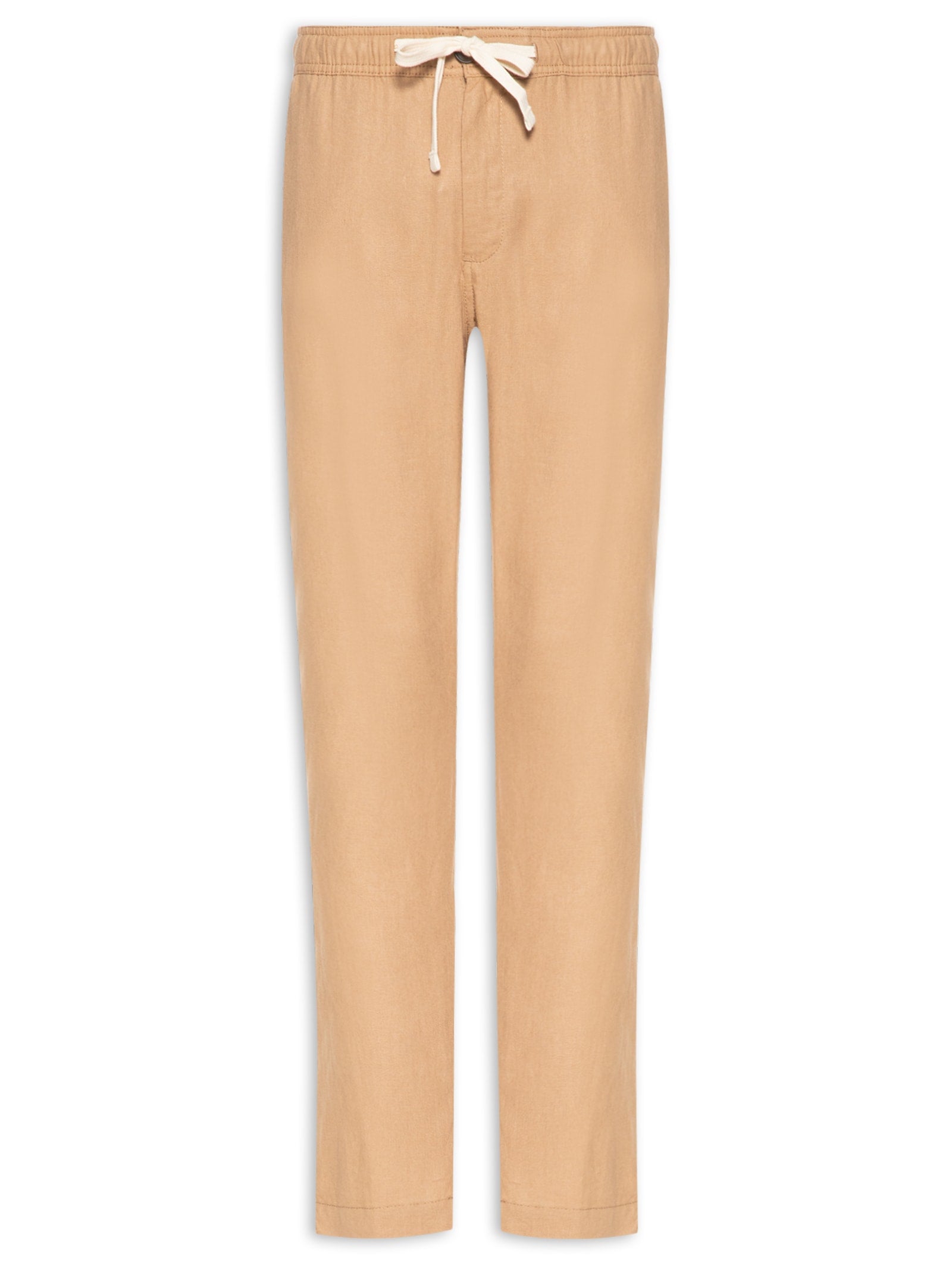 Calça Masculina Casual Linho Camp - Bege