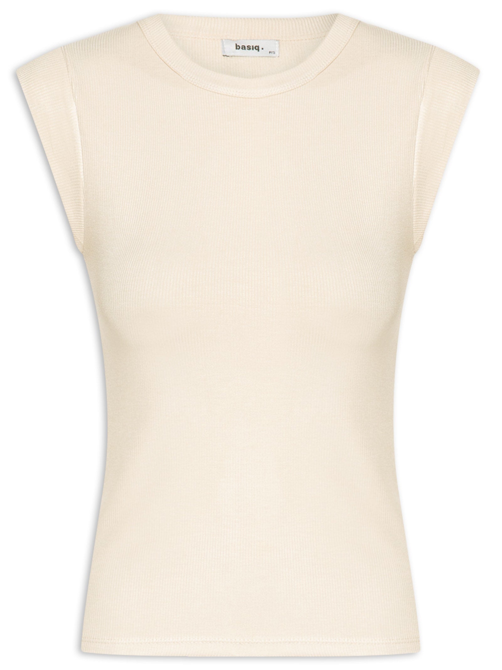 Camiseta Feminina Básica Manga Curta - Bege